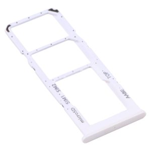 Samsung Galaxy A12 white SIM card tray