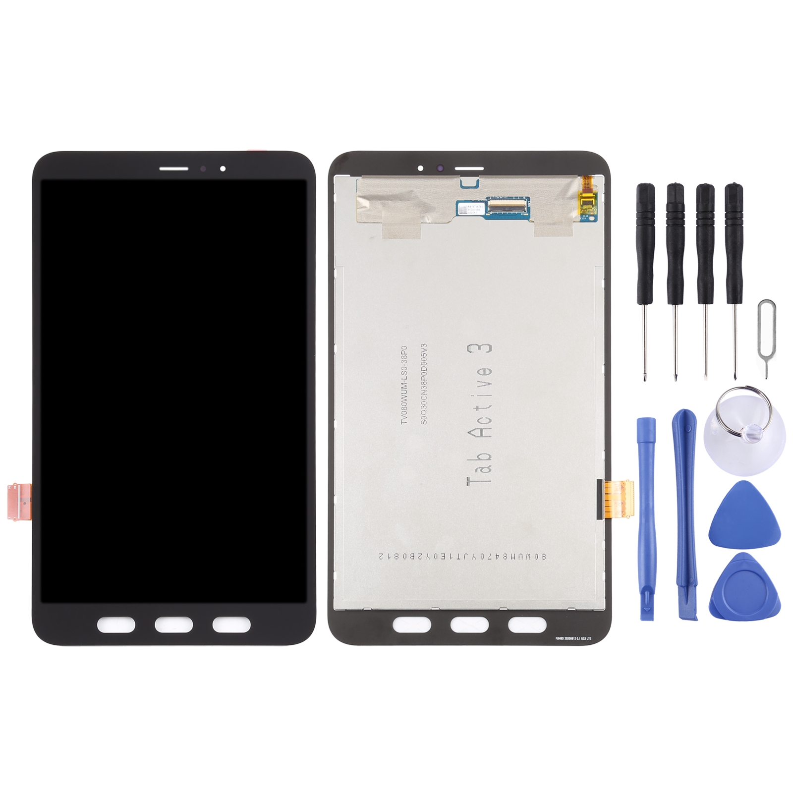 Samsung Galaxy Tab Active3 SM-T575 LCD screen replacement black