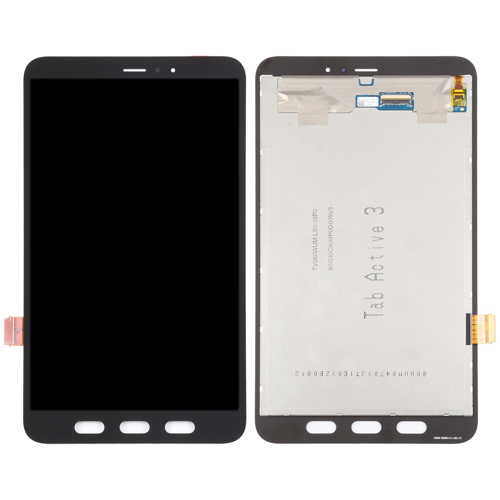 Samsung Galaxy Tab Active3 SM-T575 Black LCD Screen Replacement - Image 2