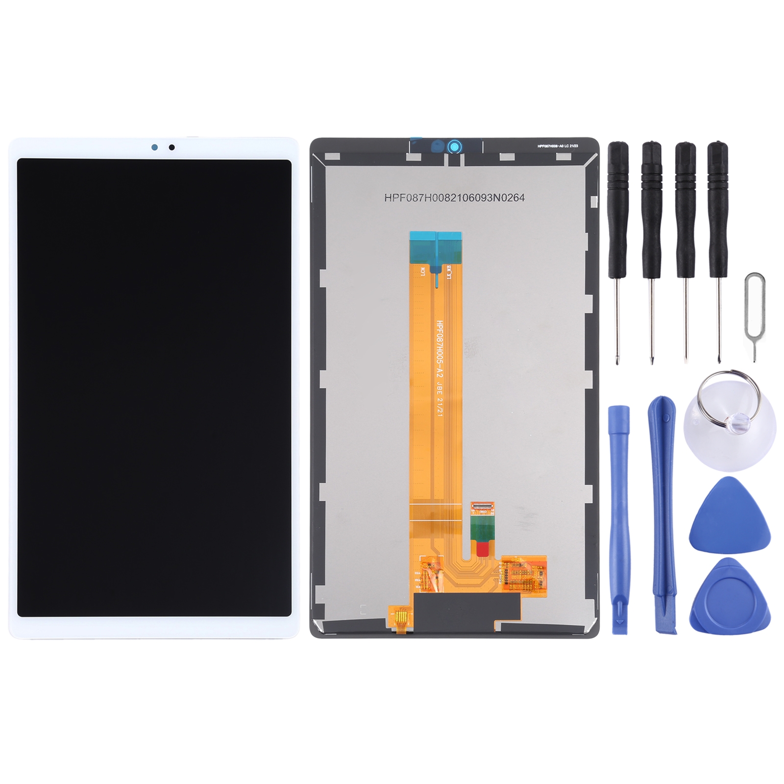 Samsung Galaxy Tab A7 Lite SM-T220 LCD screen replacement white