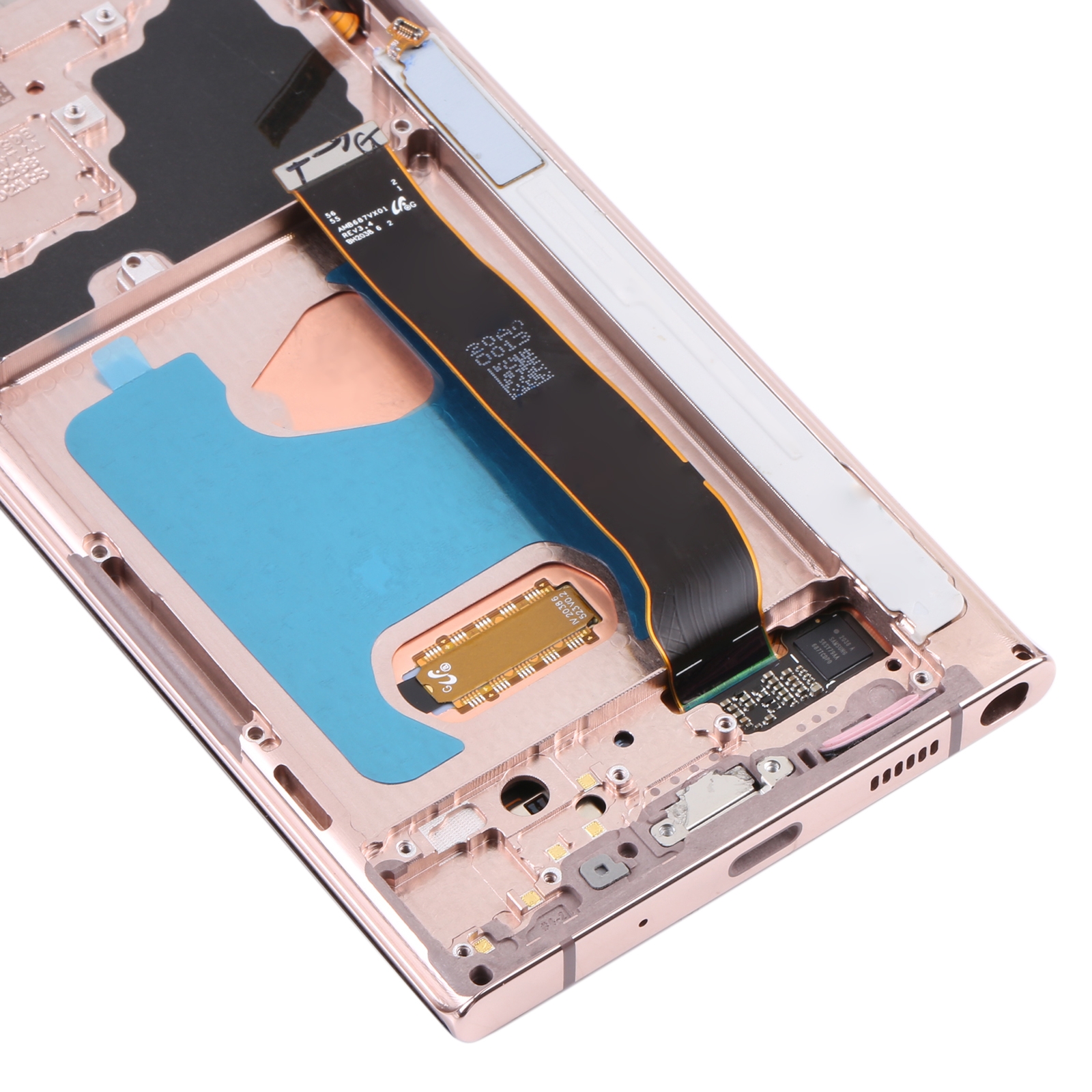 Samsung Galaxy Note20 Ultra N986 Gold Screen Replacement - Image 3