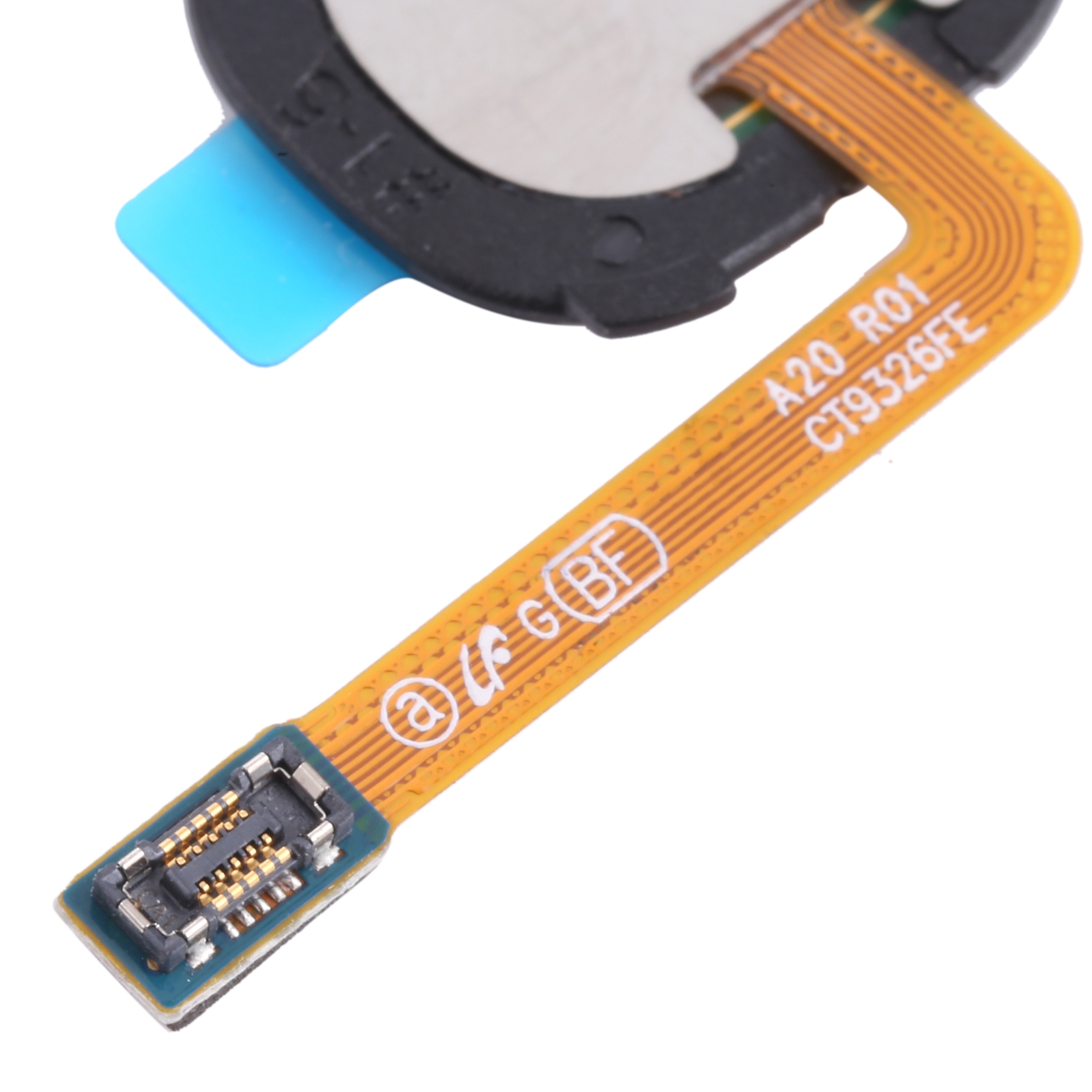 Samsung Galaxy A20e Fingerprint Sensor Flex Cable Black - Image 3