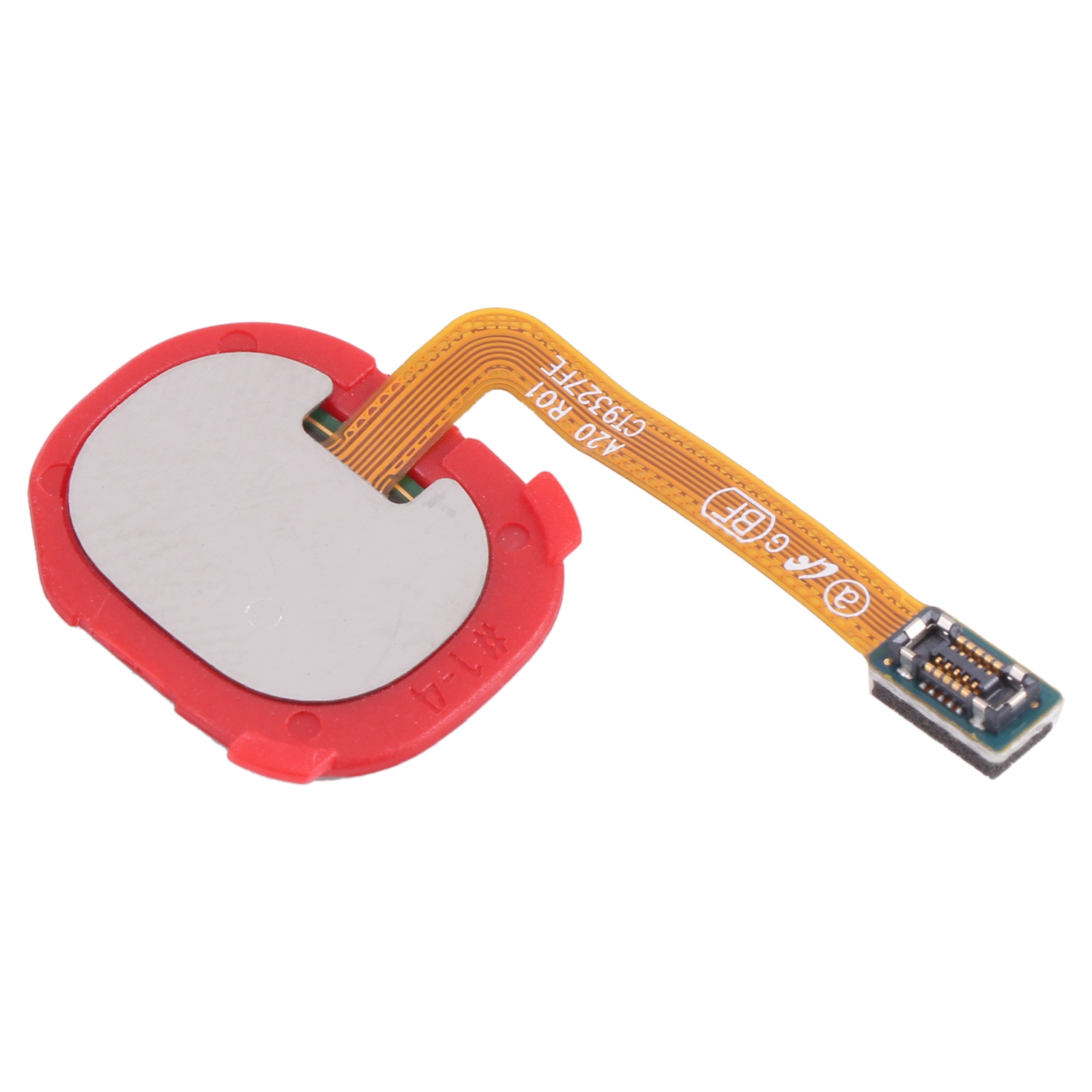 Samsung Galaxy A20e Fingerprint Sensor Flex Cable Red - Image 2
