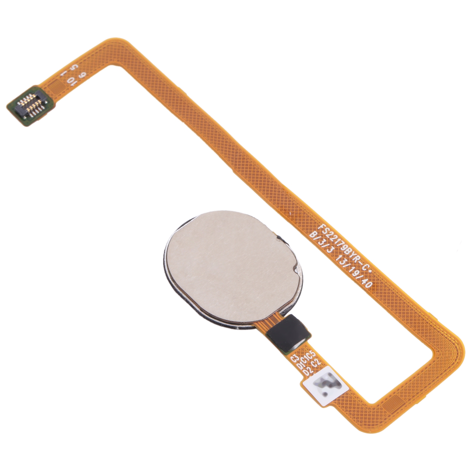 Samsung Galaxy A10s Black Fingerprint Sensor Flex Cable - Image 2