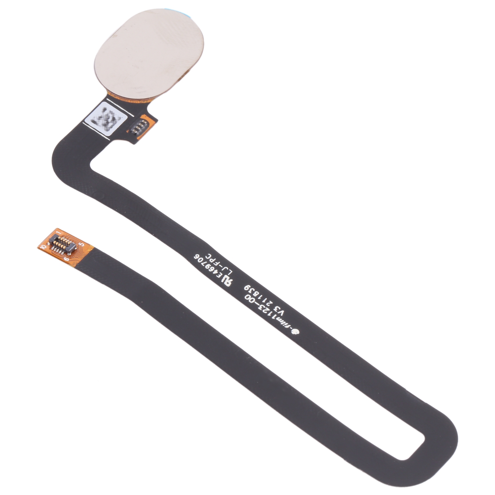 Samsung Galaxy A6s Fingerprint Sensor Flex Cable Black - Image 2