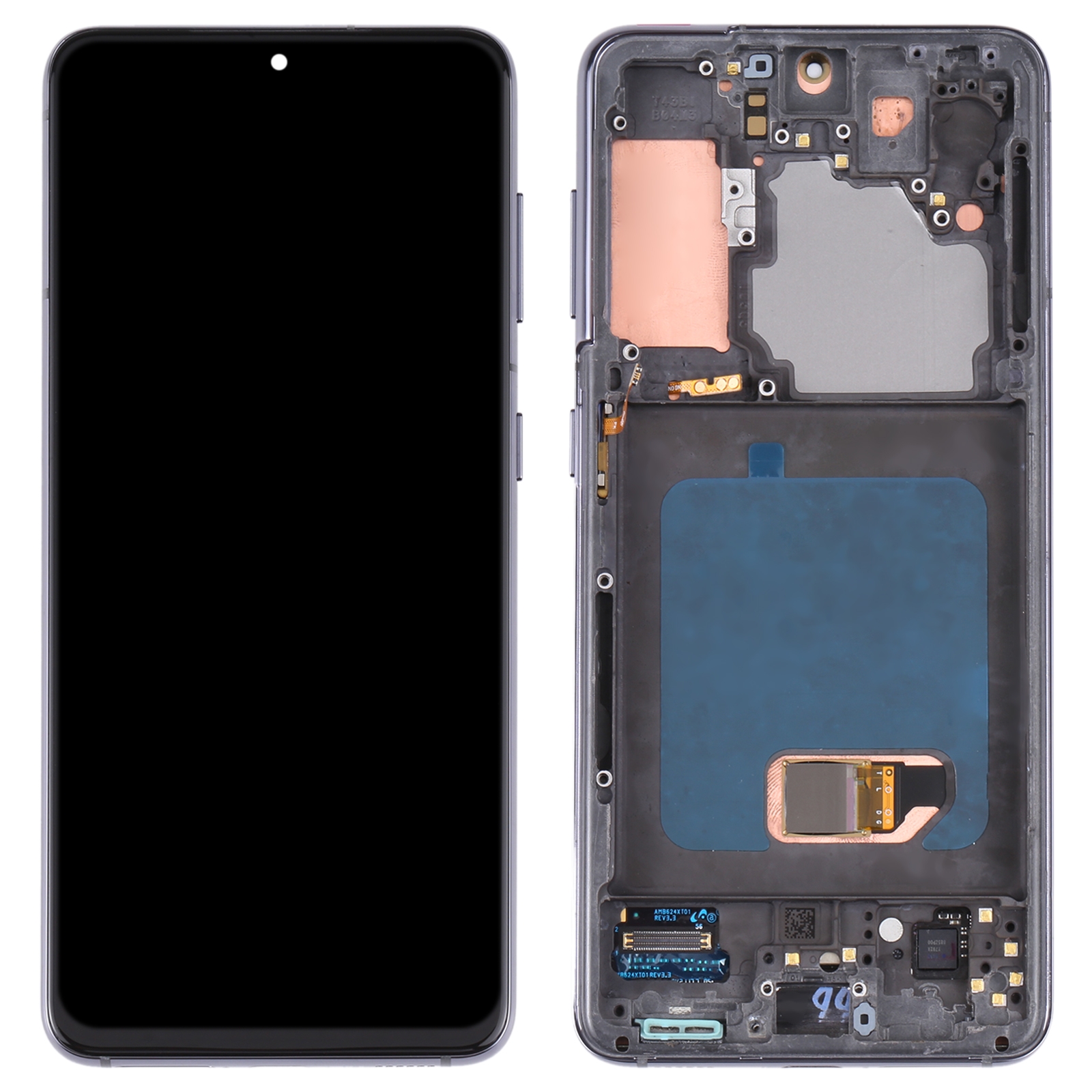 Samsung Galaxy S21 screen replacement black