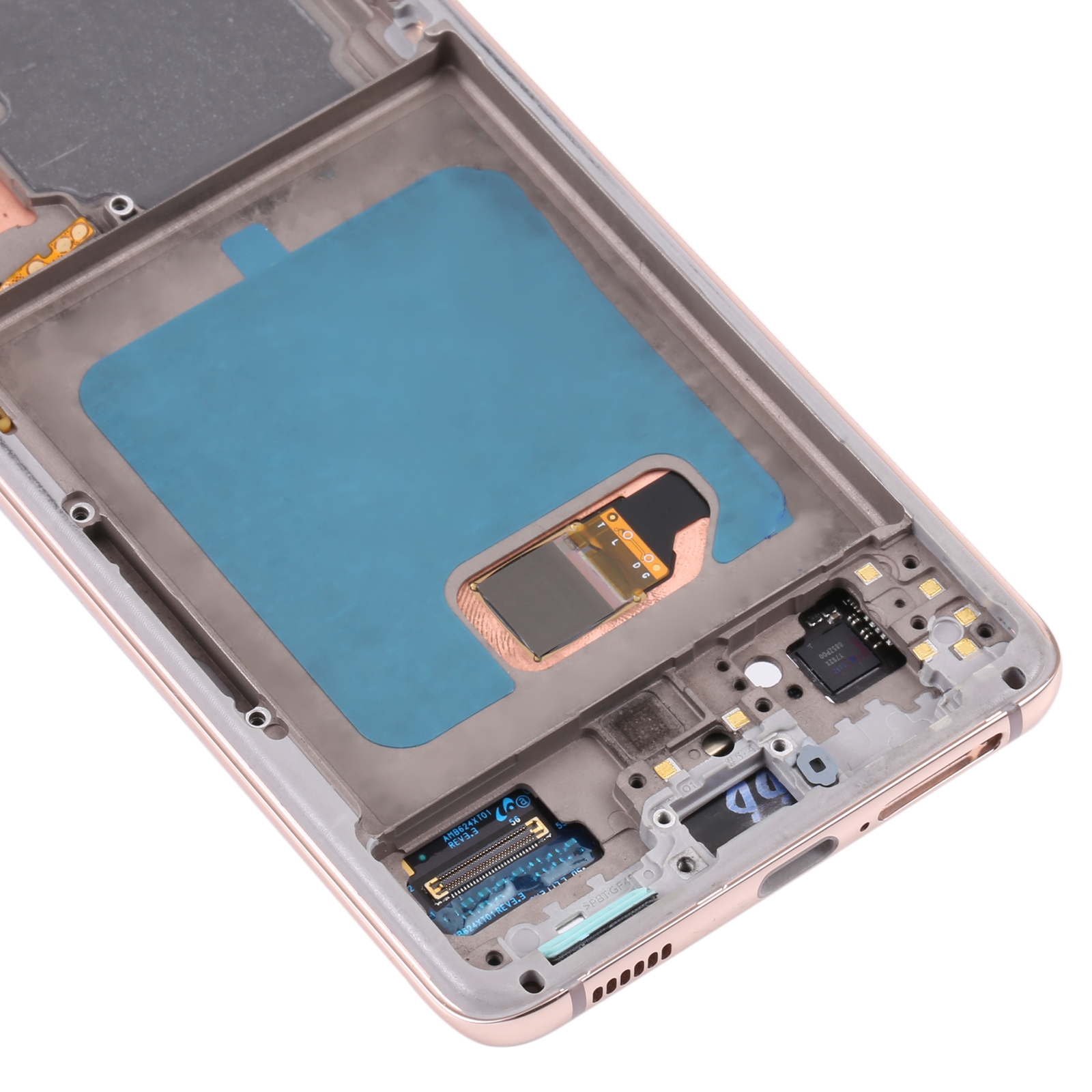 Samsung Galaxy S21 Gold Screen Replacement - Image 3