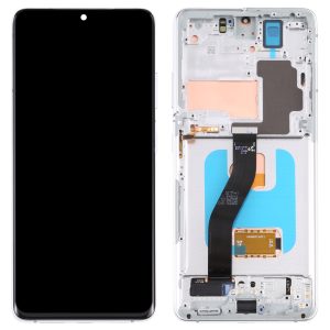 Samsung Galaxy S21 Ultra 5G screen replacement silver
