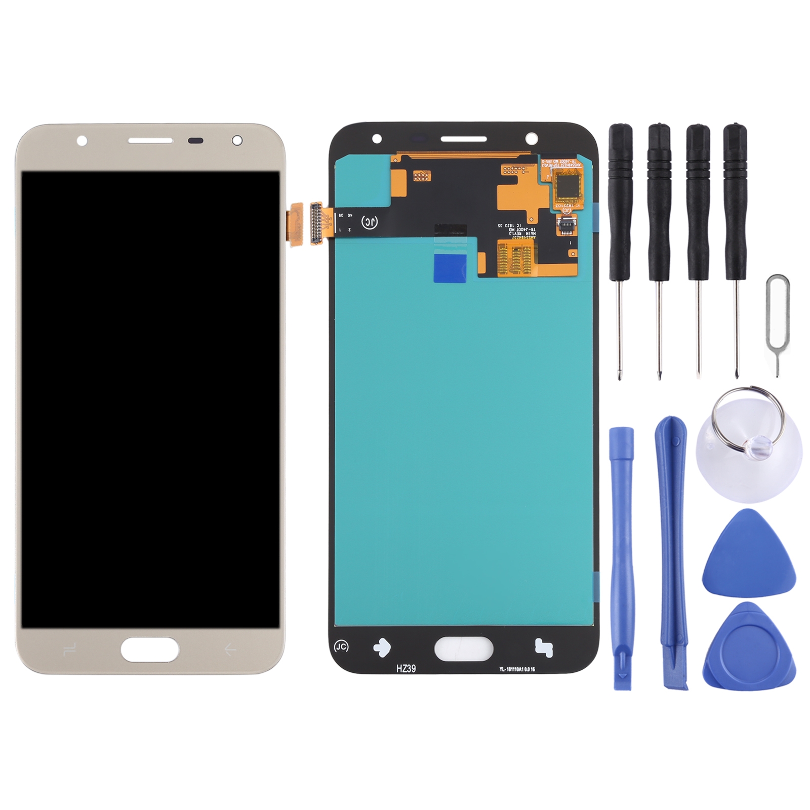 Samsung Galaxy J4 2018 SM-J400 OLED screen replacement gold
