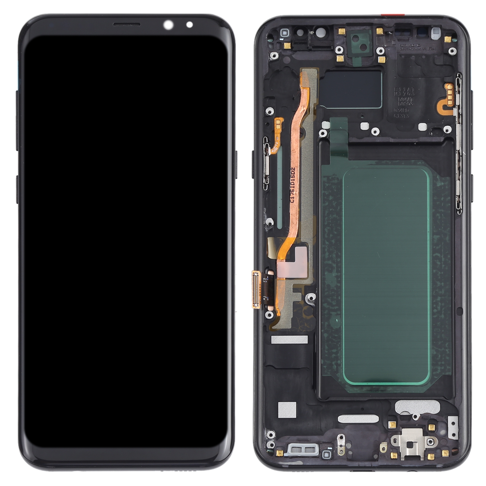 Samsung Galaxy S8+ G955 Black OLED Screen Replacement - Image 2