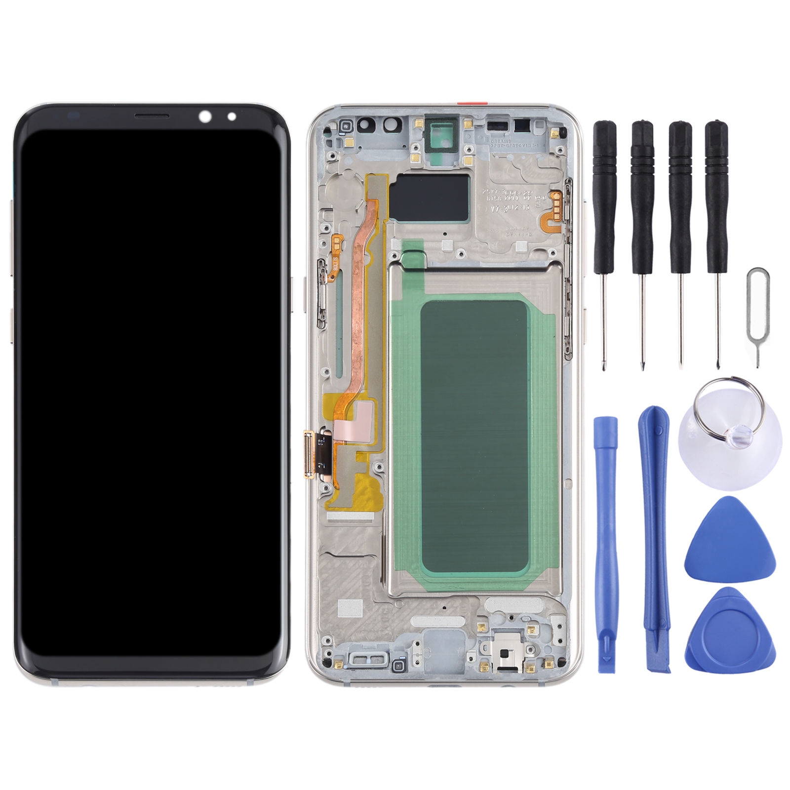 Samsung Galaxy S8+ G955 OLED screen replacement gold