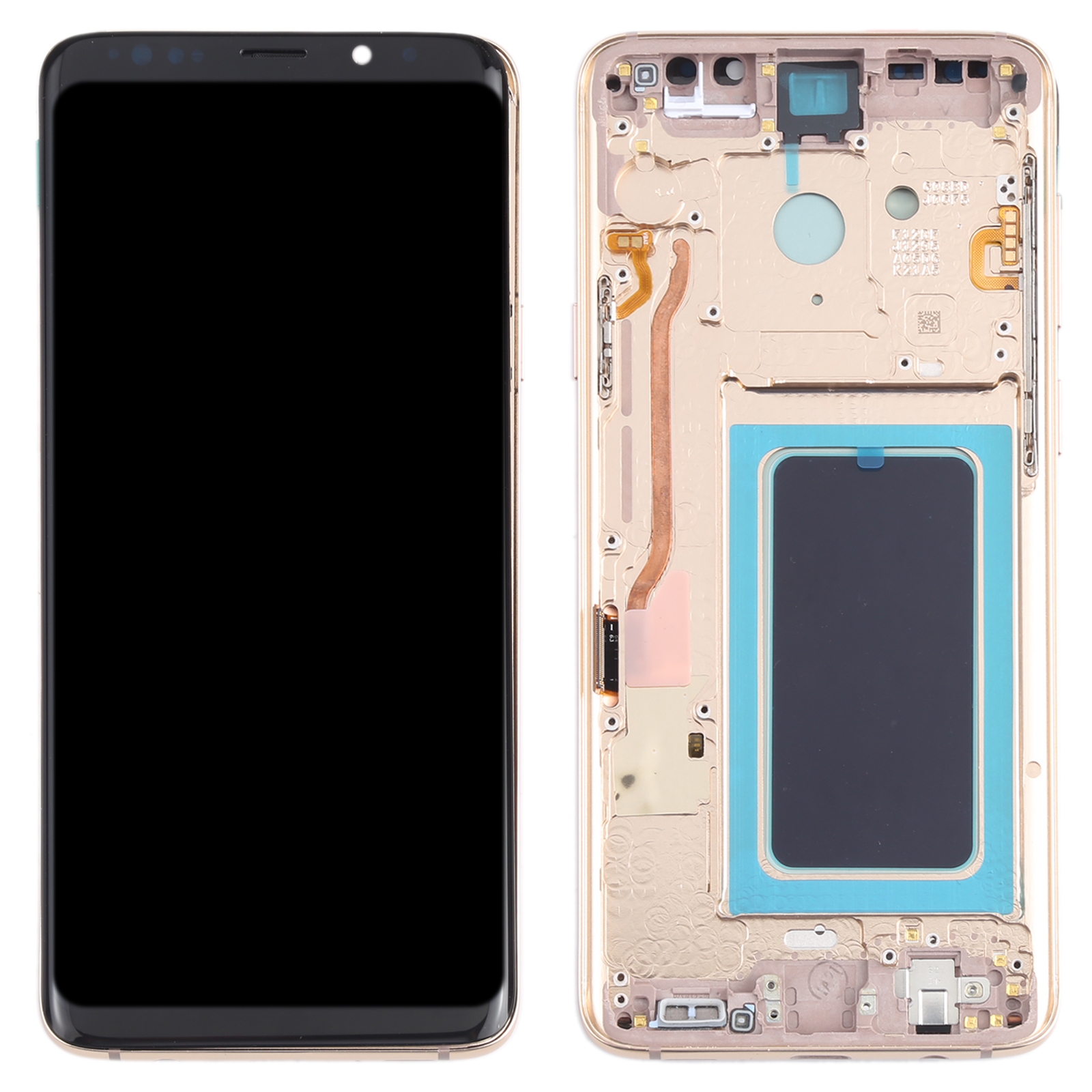 Samsung Galaxy S9+ SM-G965 Gold Screen Replacement - Image 2