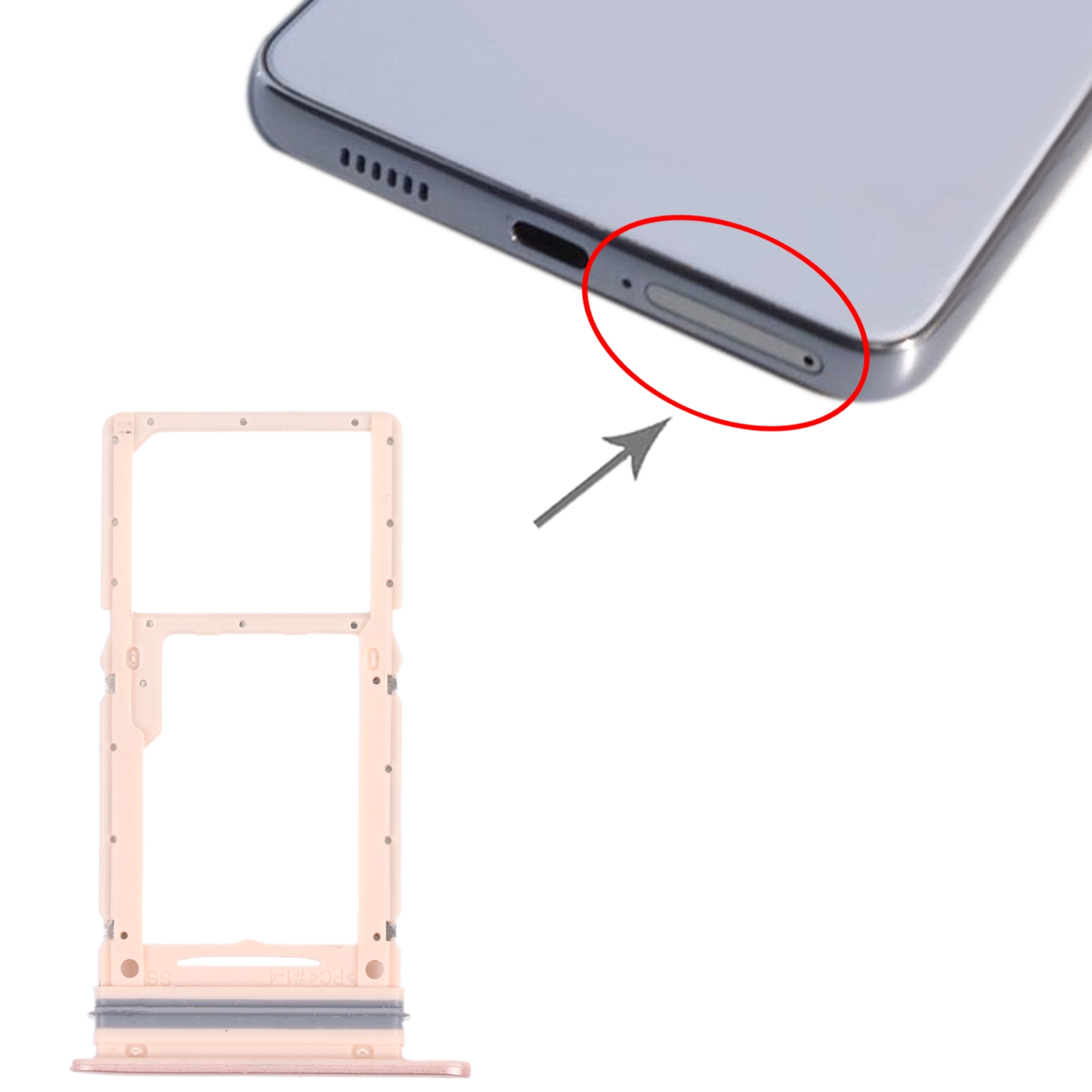 Samsung Galaxy A33 5G SIM Card Tray Gold | Quality Replacement - Image 3