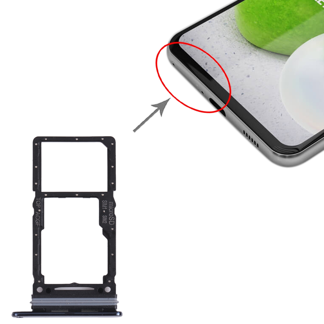 Samsung Galaxy A73 5G SIM Card Tray Black - Quality Replacement - Image 3