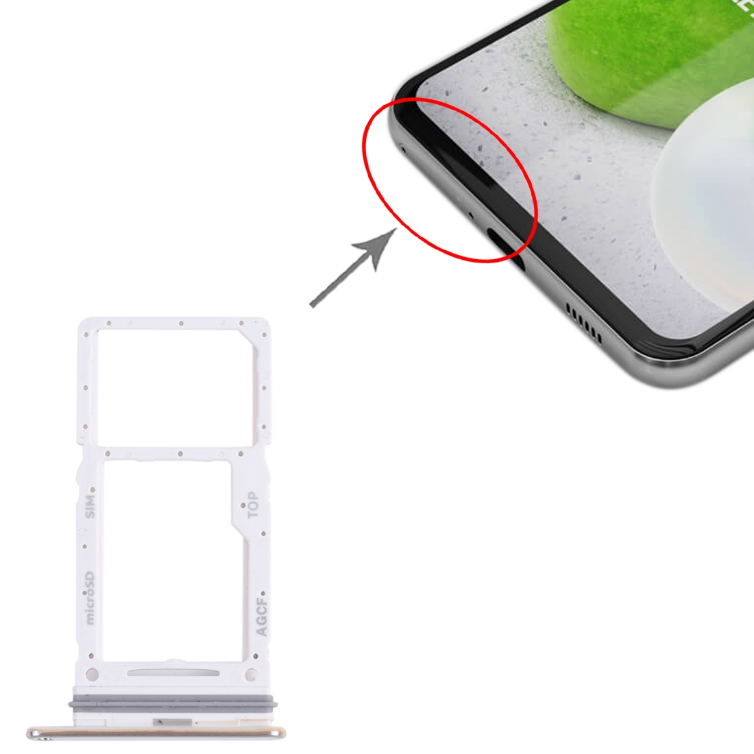 Samsung Galaxy A73 5G SIM Card Tray White - Quality Replacement - Image 3