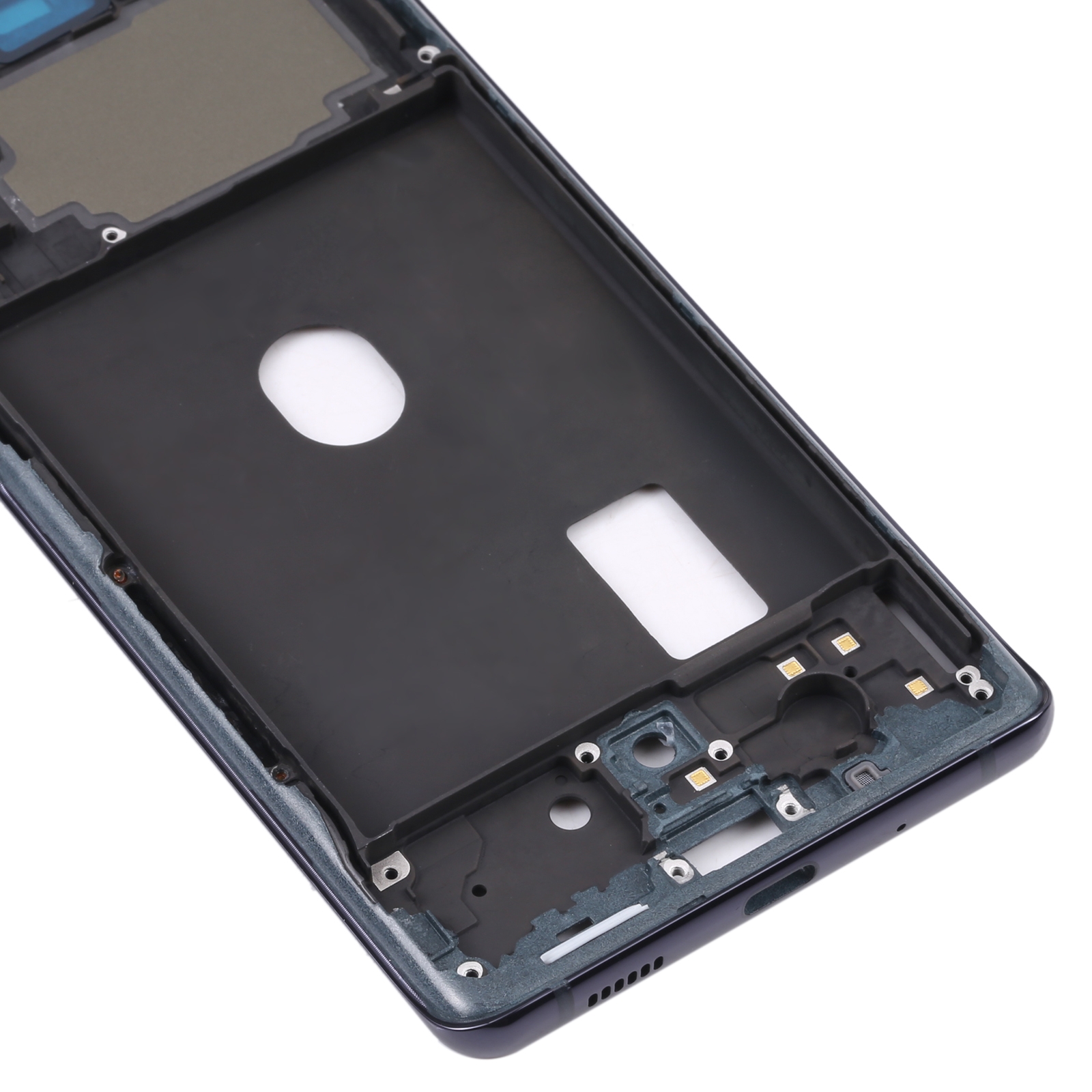 Samsung Galaxy S20 FE 5G Black Middle Frame Bezel Replacement - Image 4