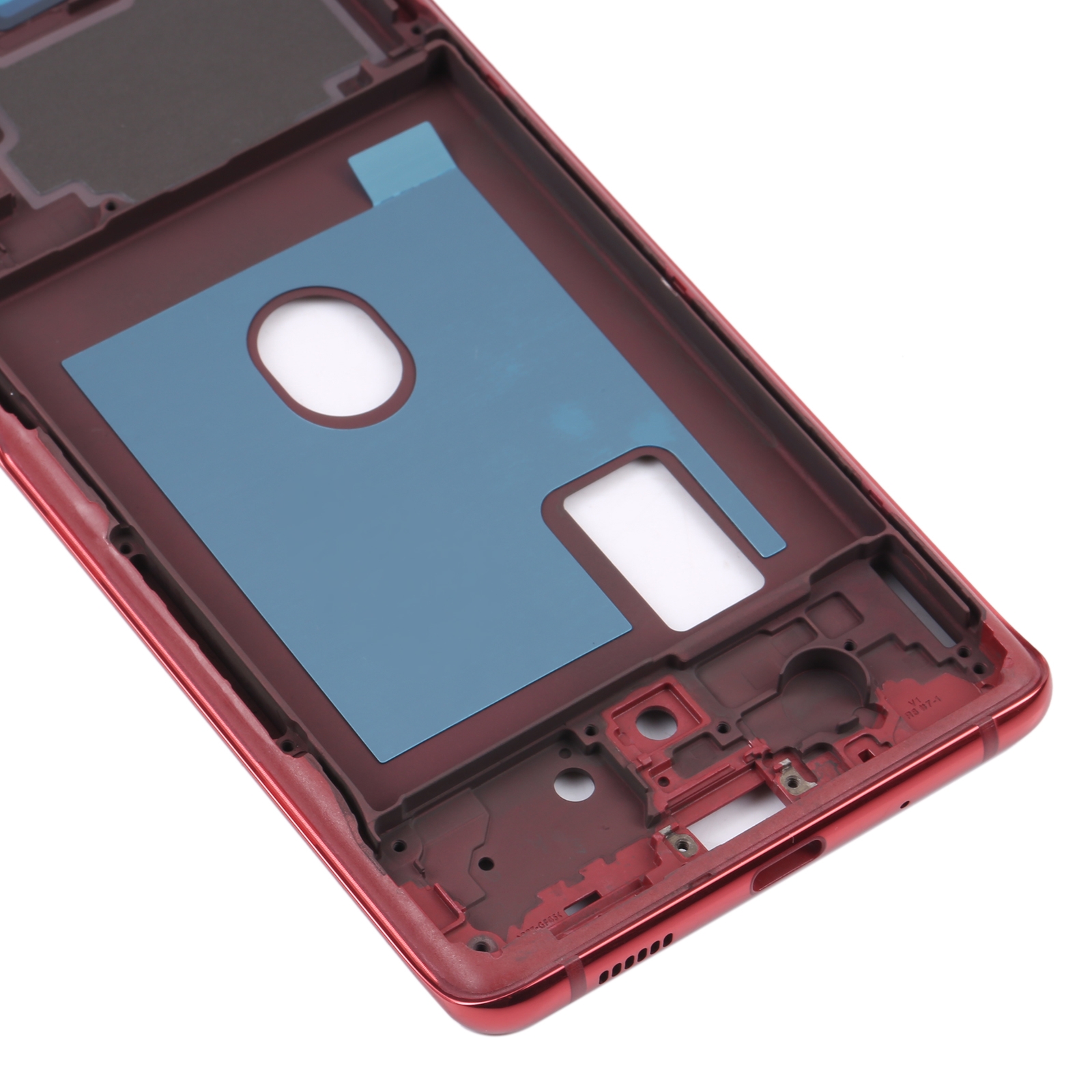 Samsung Galaxy S20 FE 5G Red Middle Frame Replacement - Image 4
