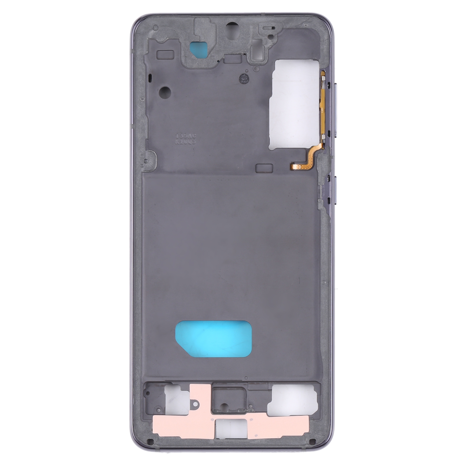 Samsung Galaxy S21 5G Black Middle Frame Bezel Replacement - Image 2