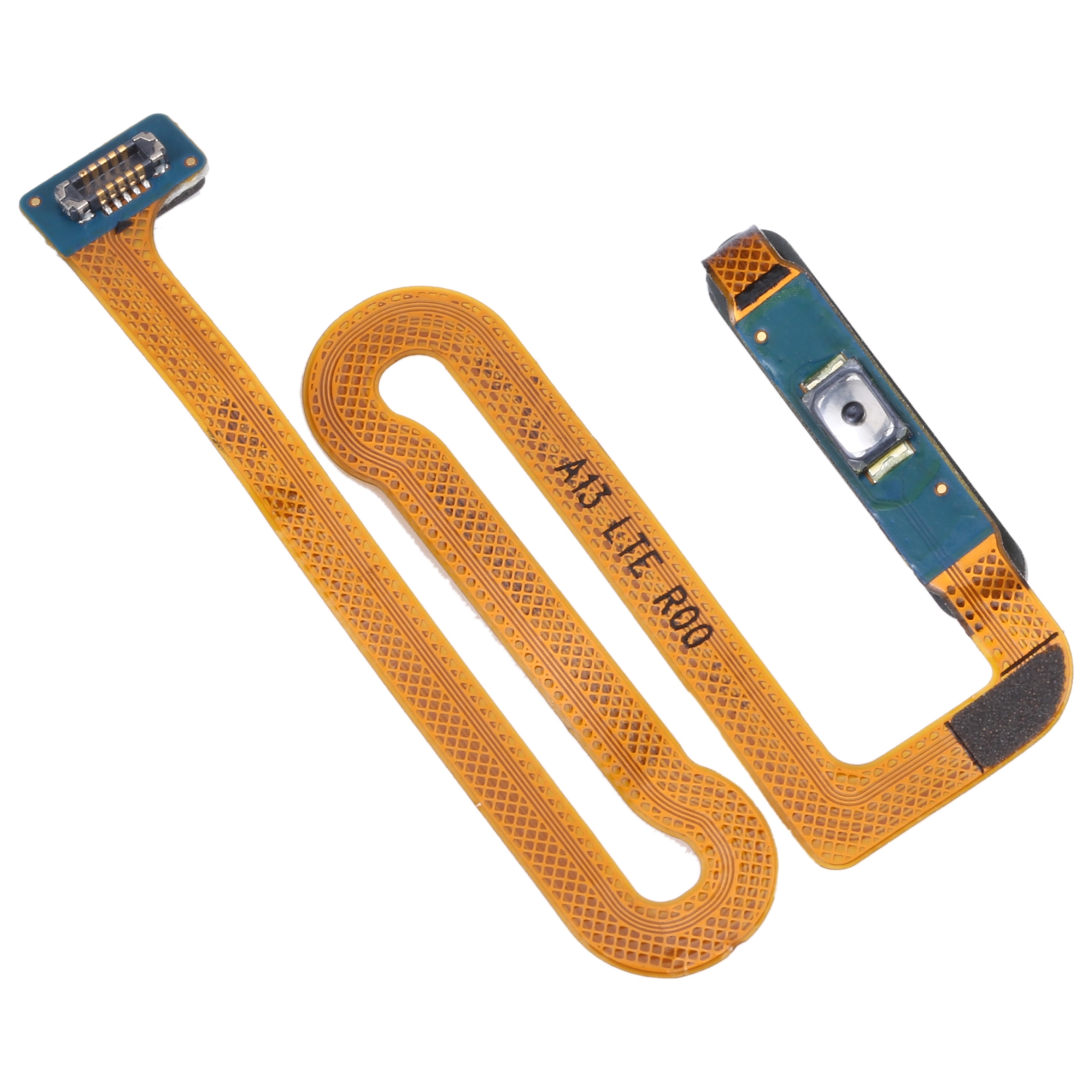 Samsung Galaxy A13 SM-A135 Orange Fingerprint Sensor Flex Cable - Image 2