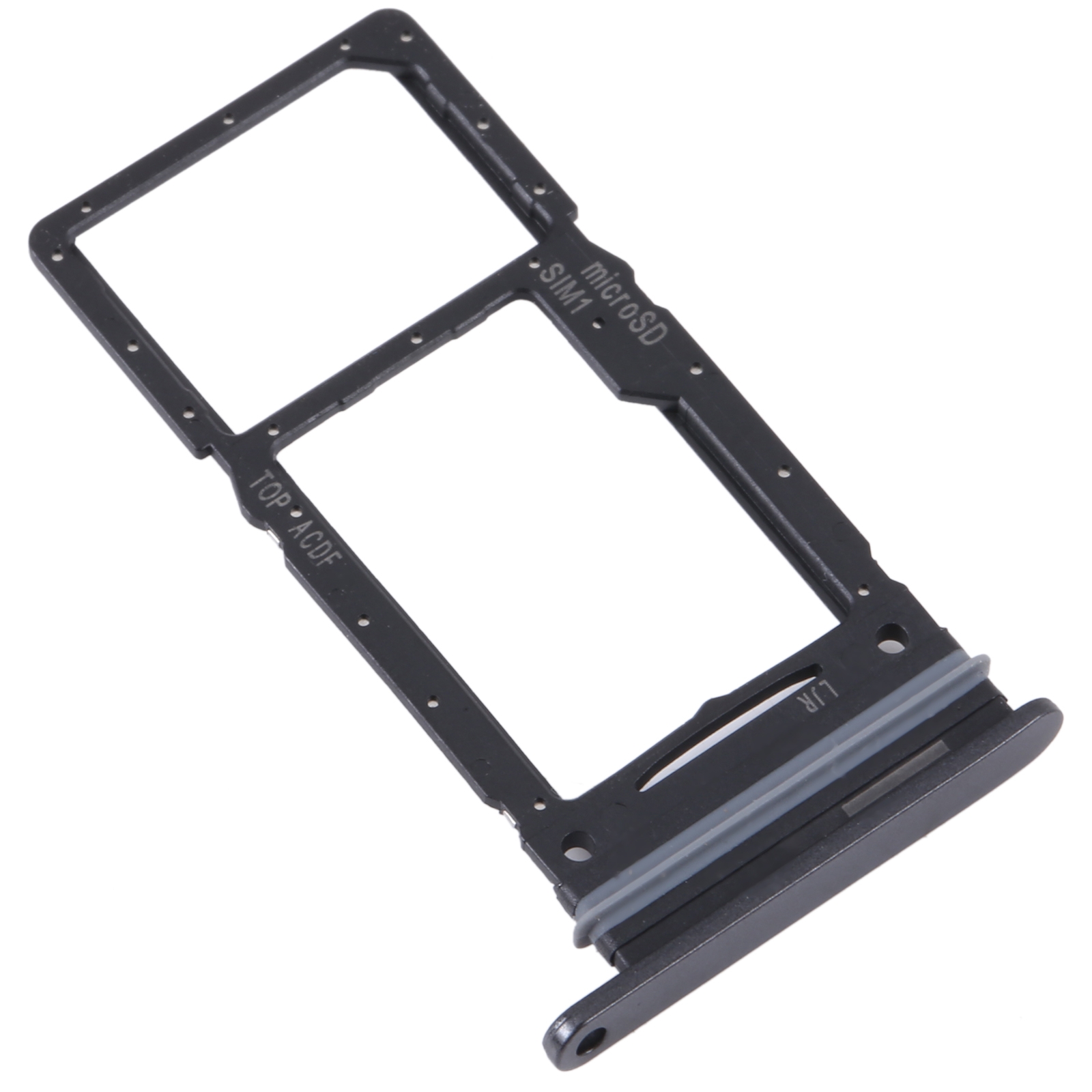 Samsung Galaxy A34 black SIM card tray