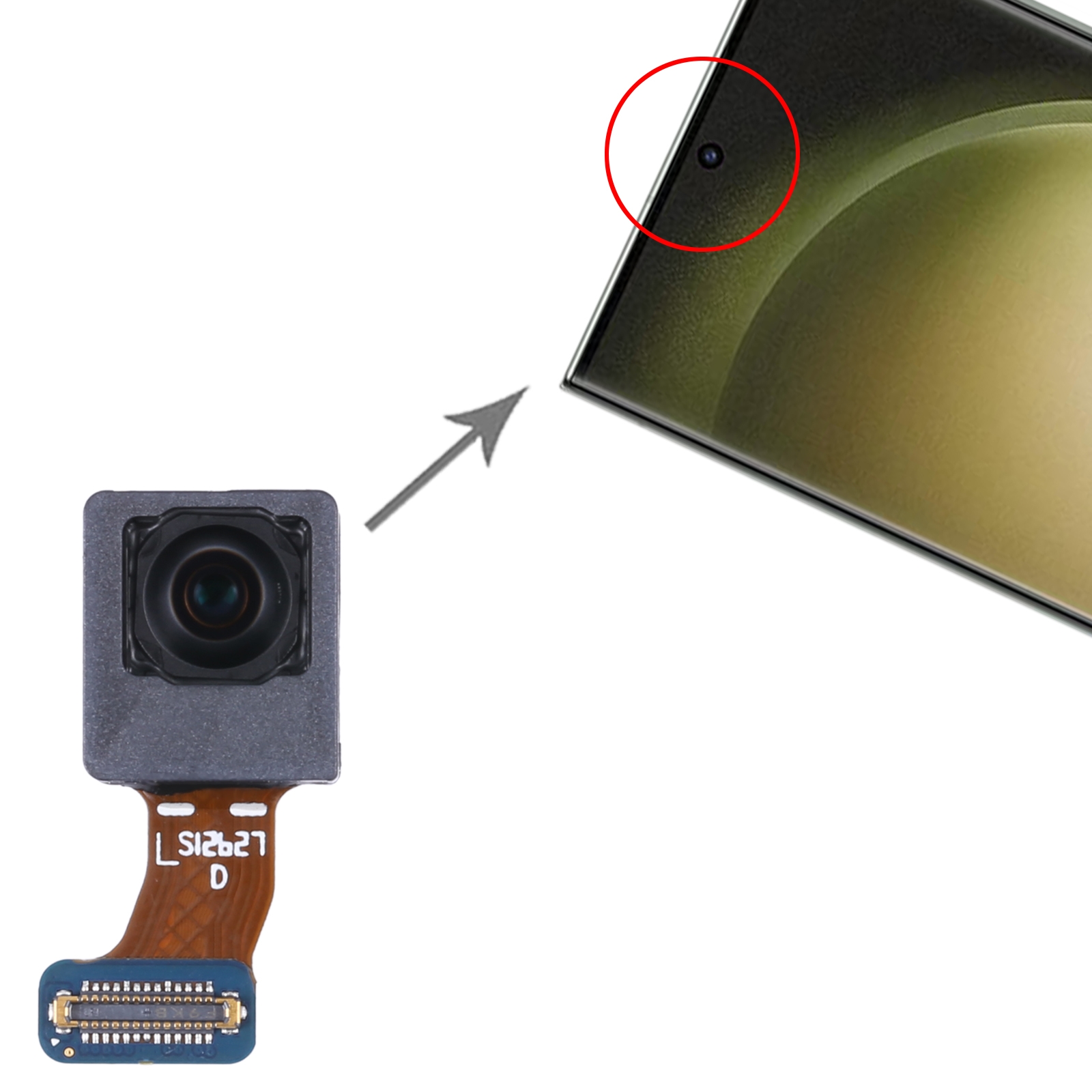 Samsung Galaxy S23 Ultra Front Camera Replacement - Image 4