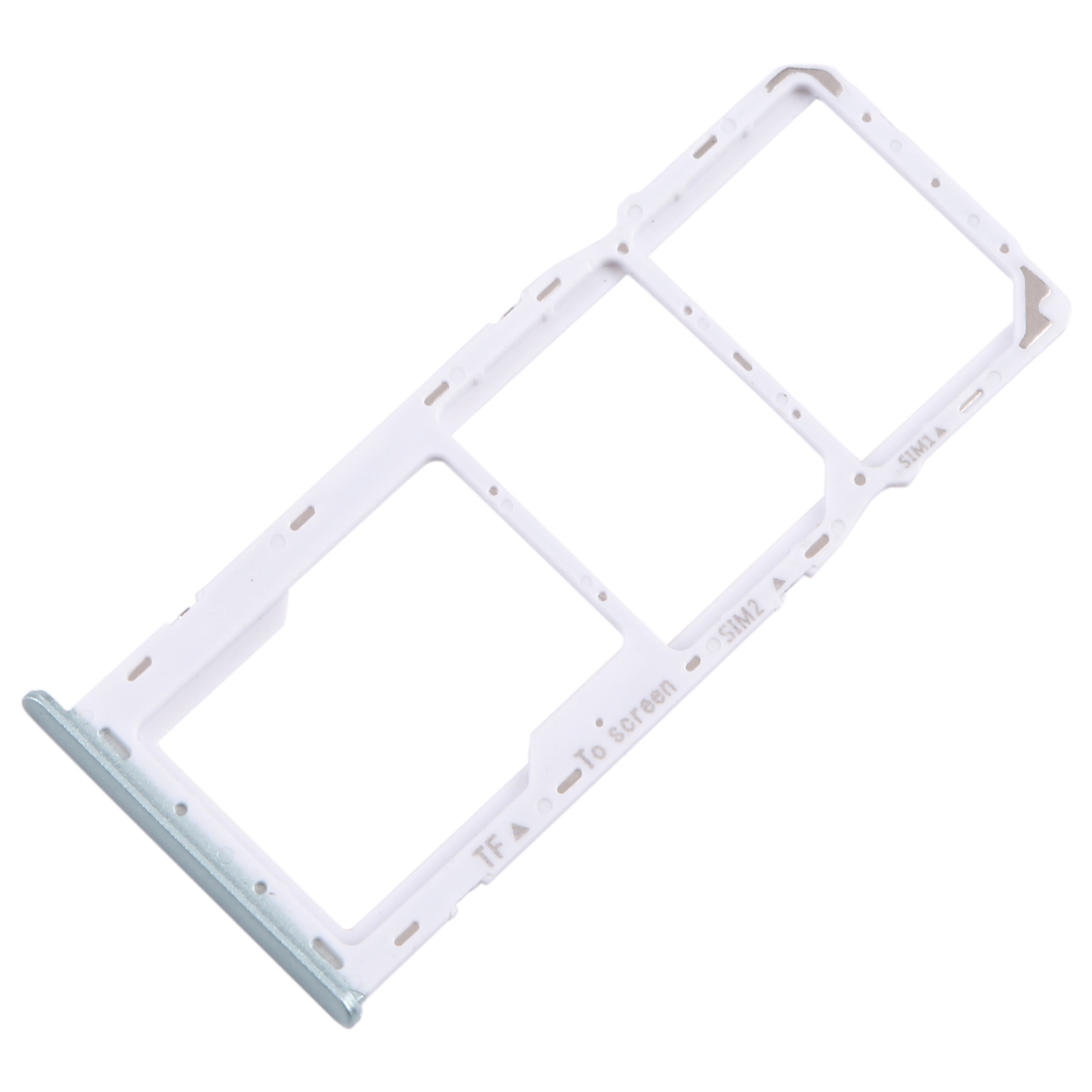 Samsung Galaxy A22 5G SIM card tray green