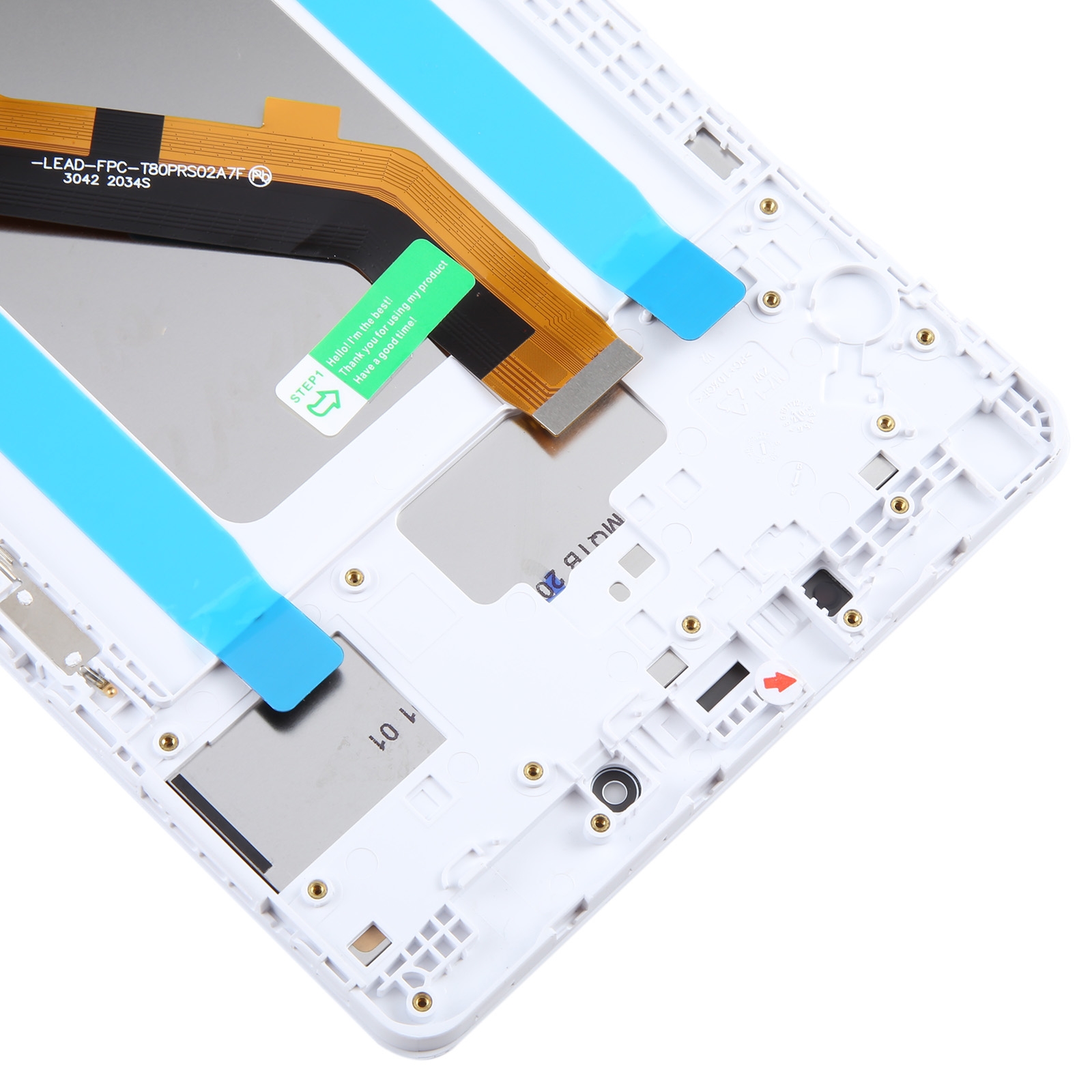 Samsung Galaxy Tab A 8.0 2019 SM-T290 White Screen Replacement - Image 4