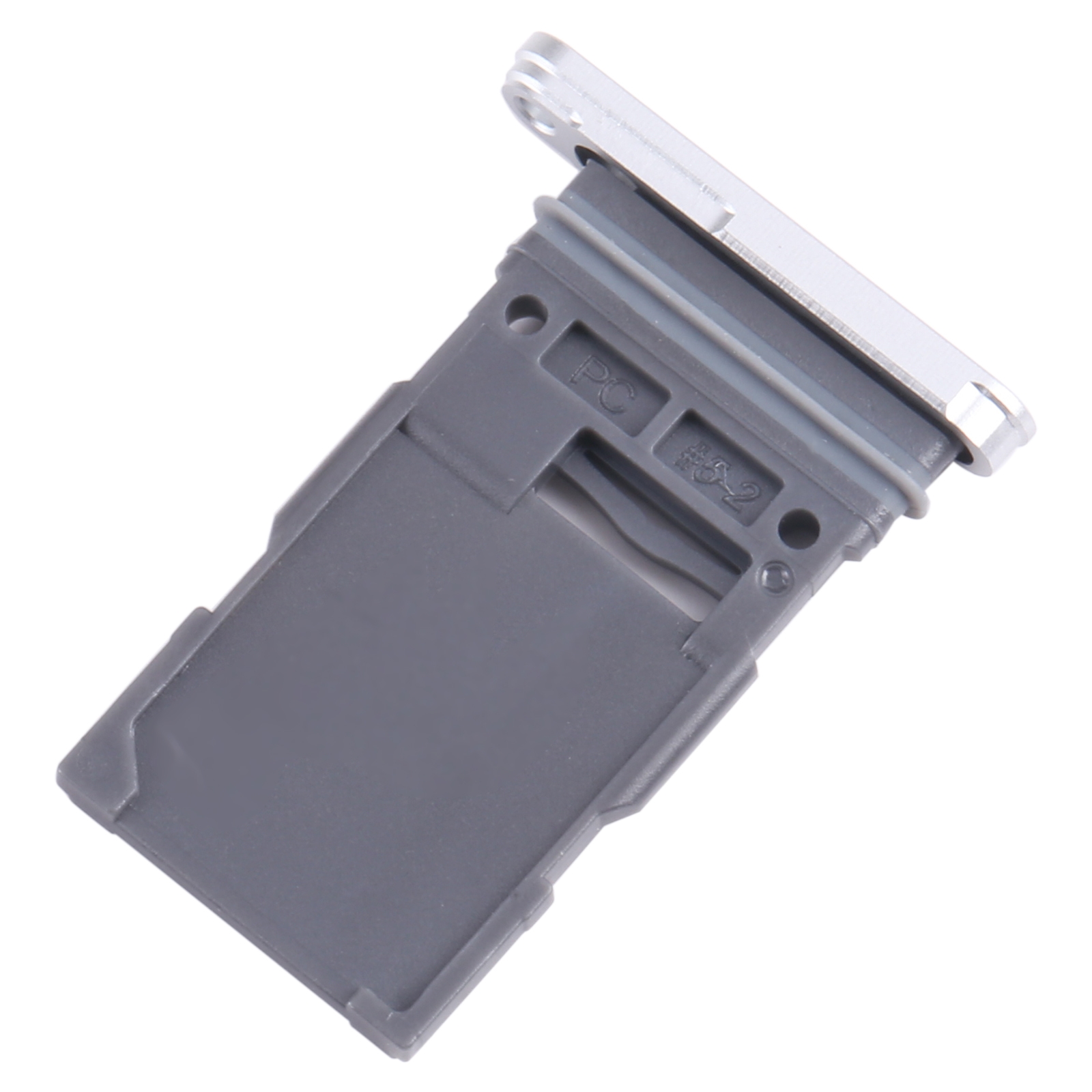 Samsung Galaxy S23 FE Silver SIM Card Tray Replacement - Image 2