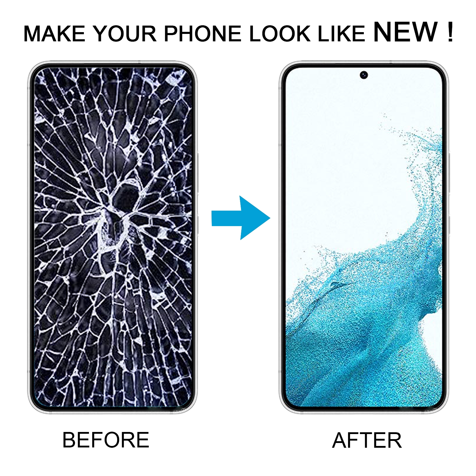 Samsung Galaxy S22 5G Green LCD Screen Replacement - Image 5