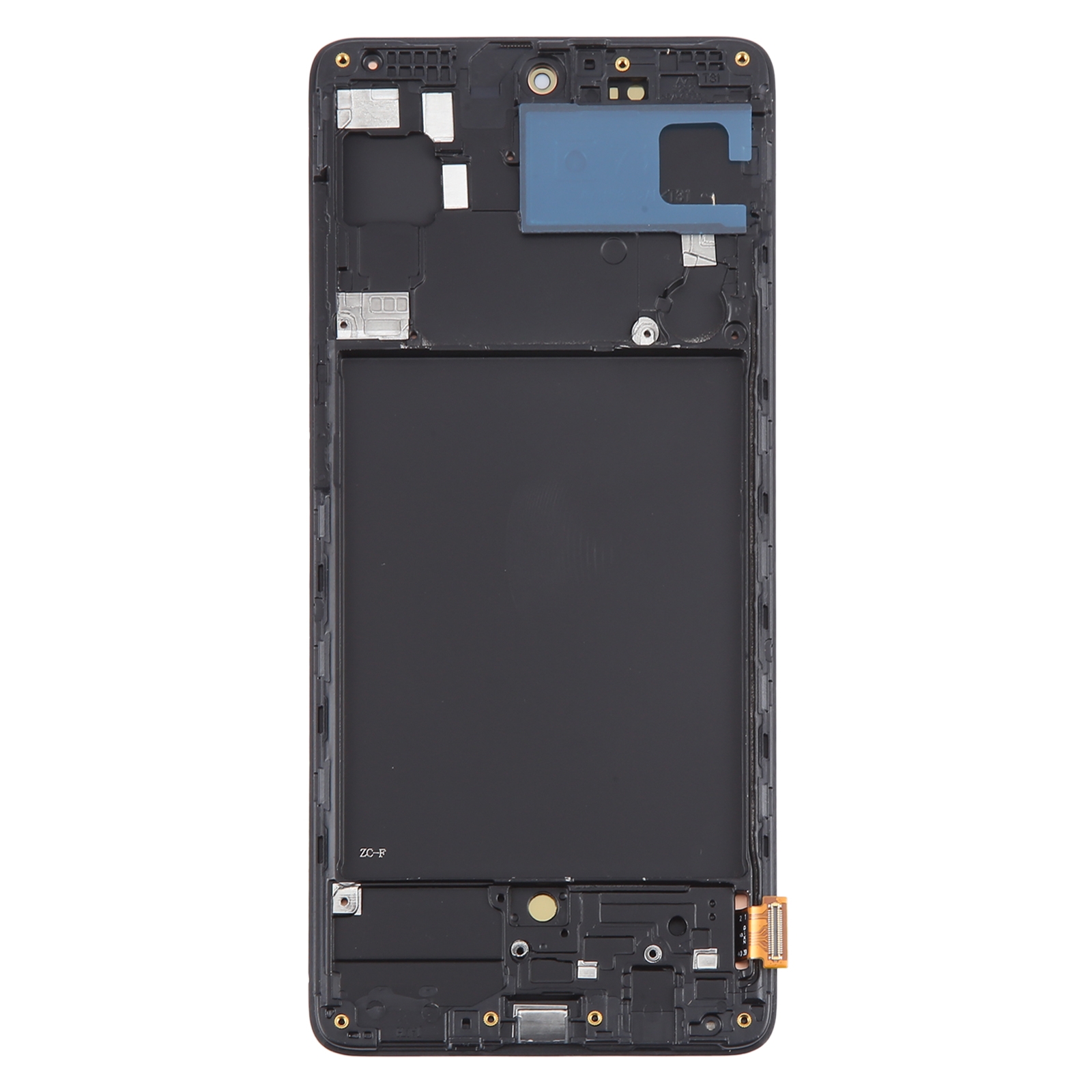 Samsung Galaxy A71 Black OLED Screen Replacement - Image 3
