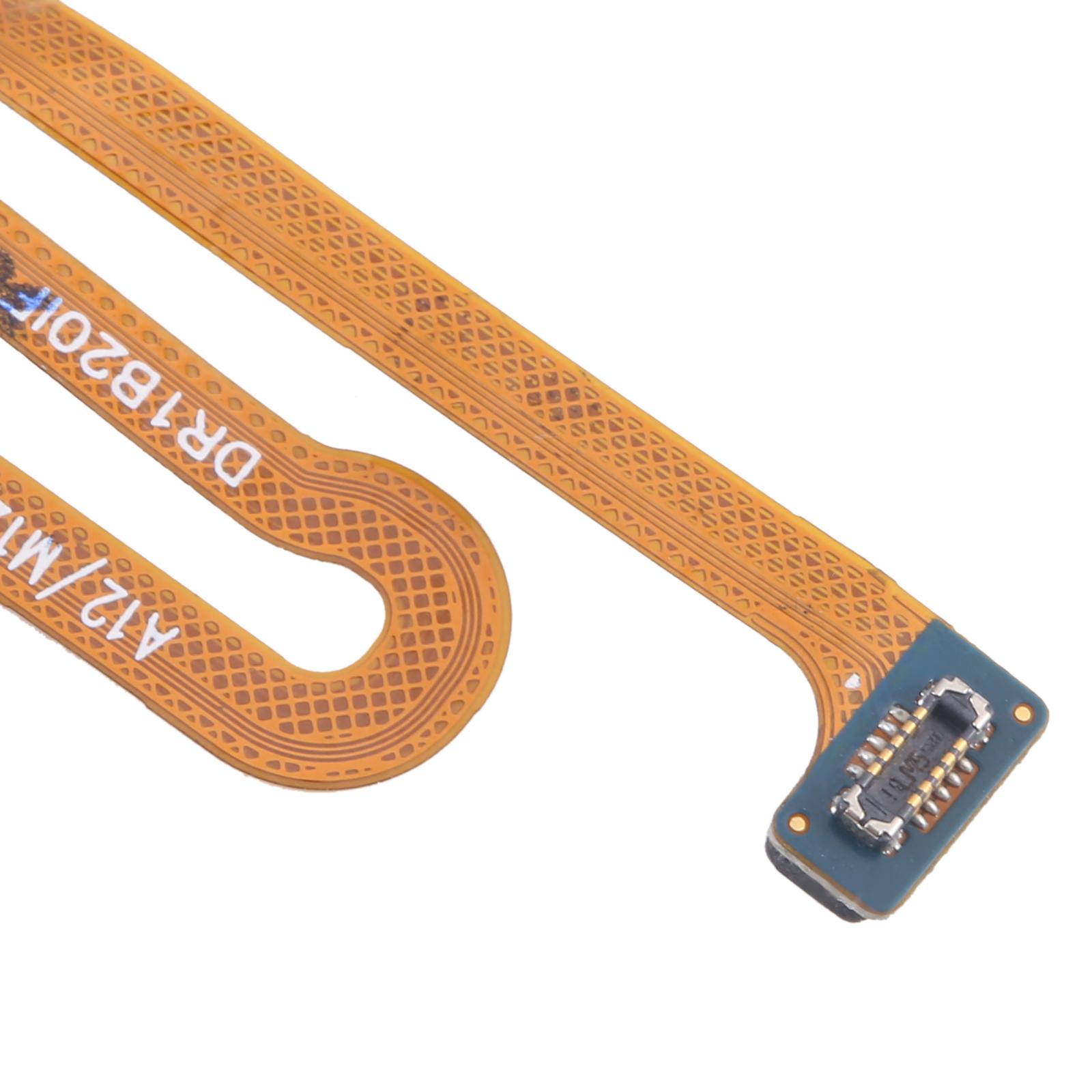 Samsung Galaxy M12 A12 Blue Fingerprint Sensor Flex Cable - Image 3