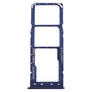 Samsung Galaxy A10 blue SIM card tray