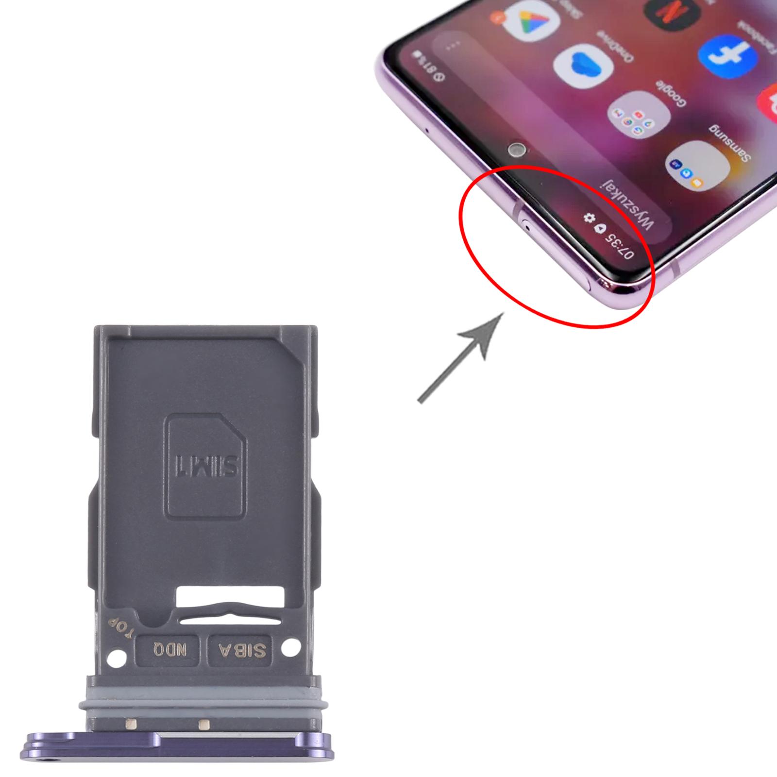Samsung Galaxy S24 SM-S921B Purple SIM Card Tray Replacement - Image 3