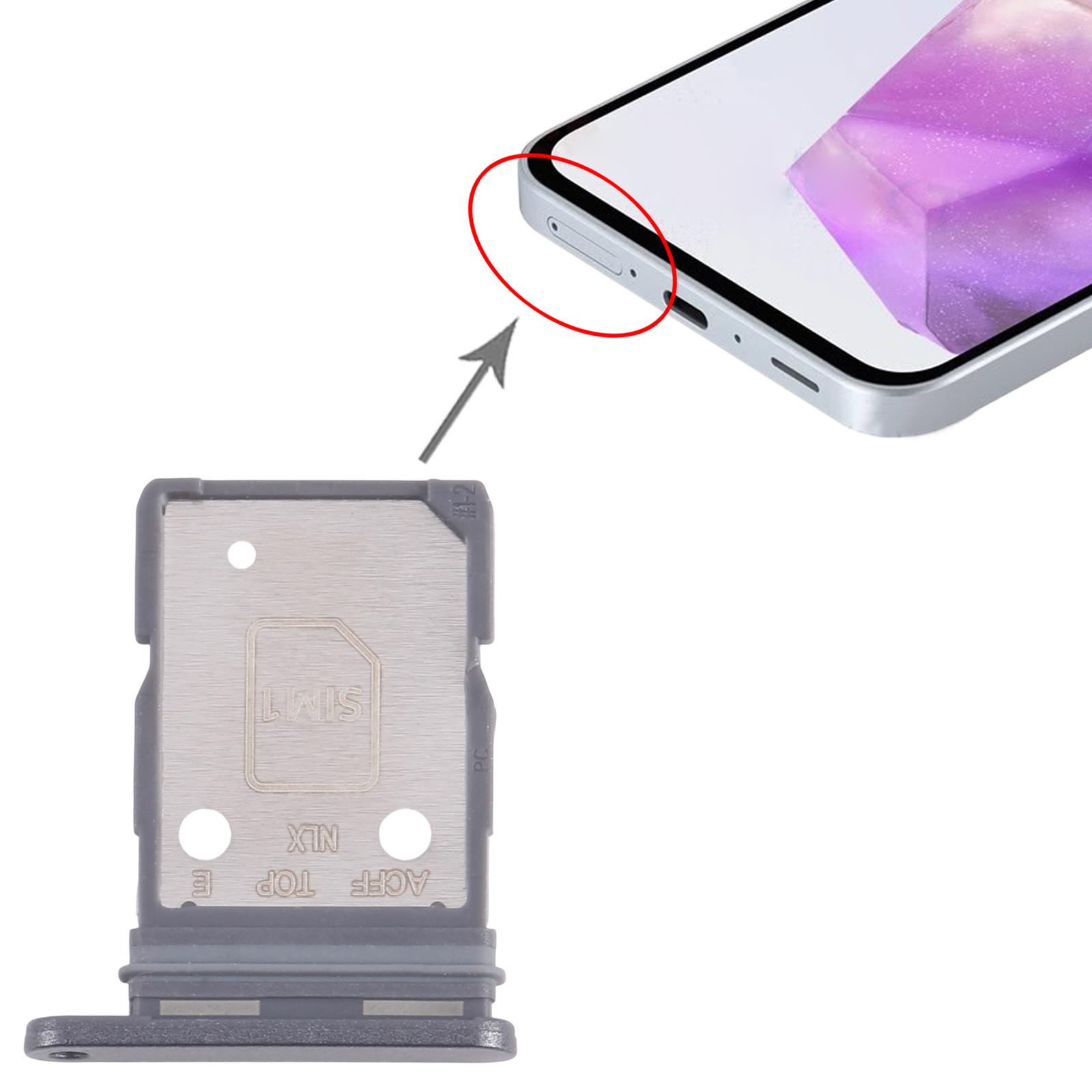 Samsung Galaxy A36 SIM Card Tray Black - Quality Replacement - Image 3
