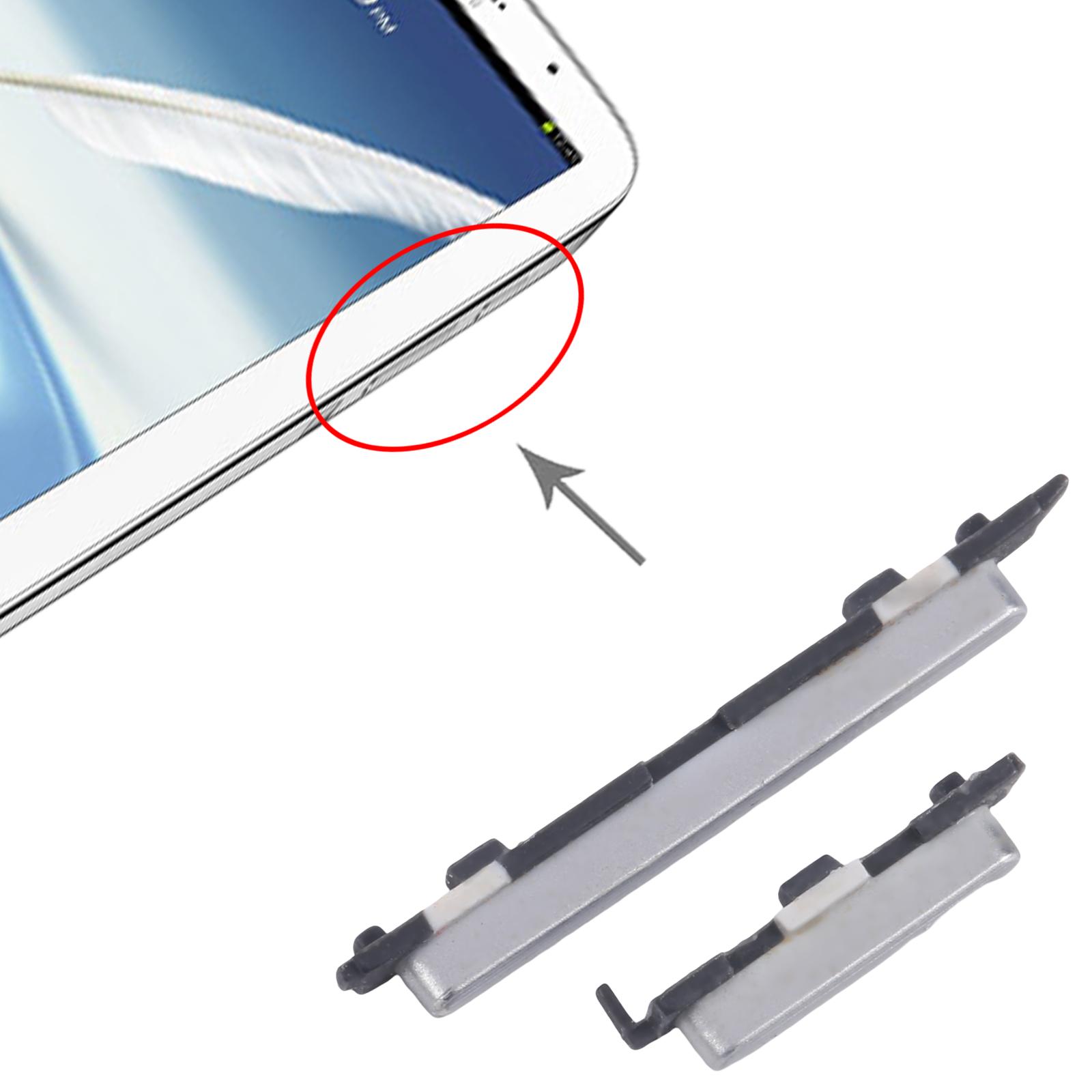 Samsung Galaxy Note 8.0 GT-N5100 Silver Power Button Replacement - Image 3