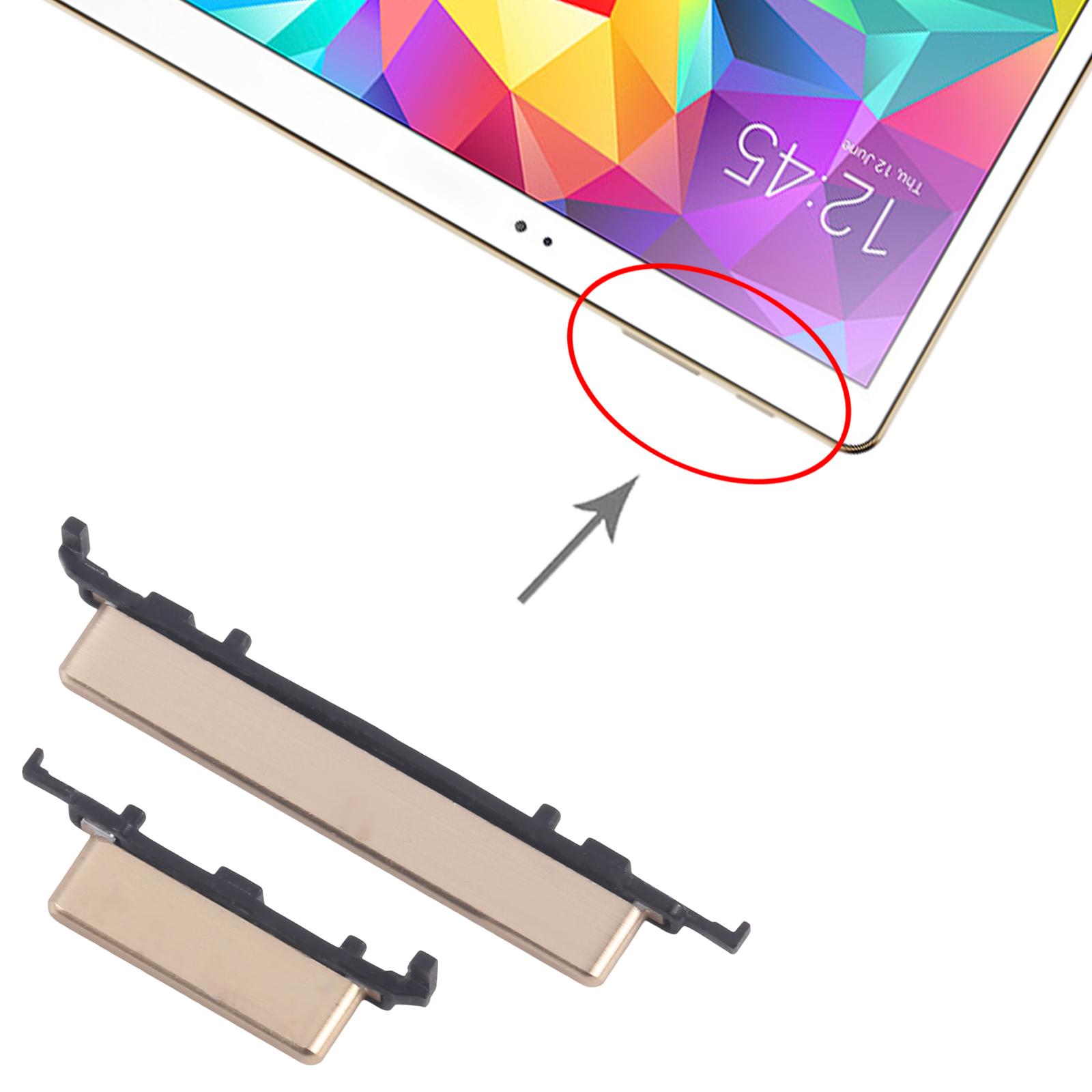 Samsung Galaxy Tab S 10.5 T800 Gold Power Button Replacement - Image 3