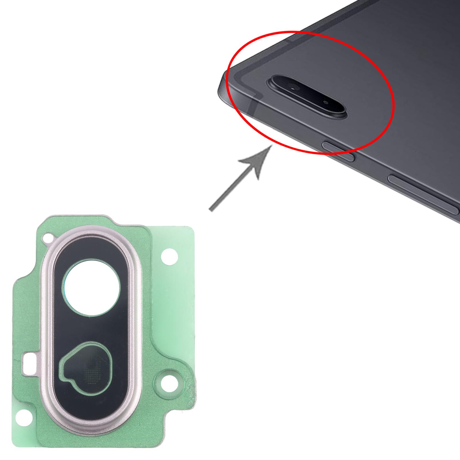 Samsung Galaxy Tab S7 FE Pink Back Camera Lens Frame Replacement - Image 3