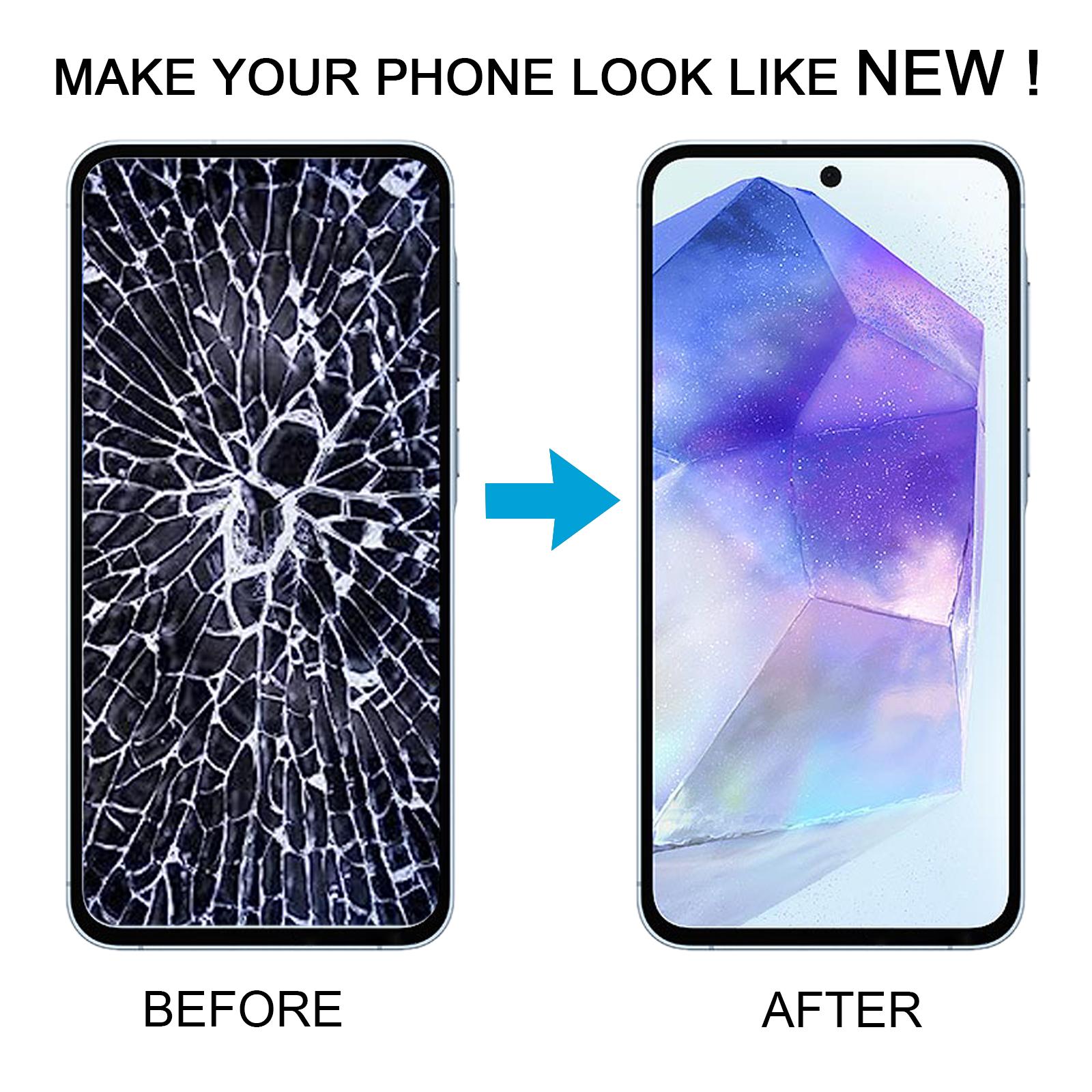 Samsung Galaxy A55 Baby Blue LCD Screen - Image 5