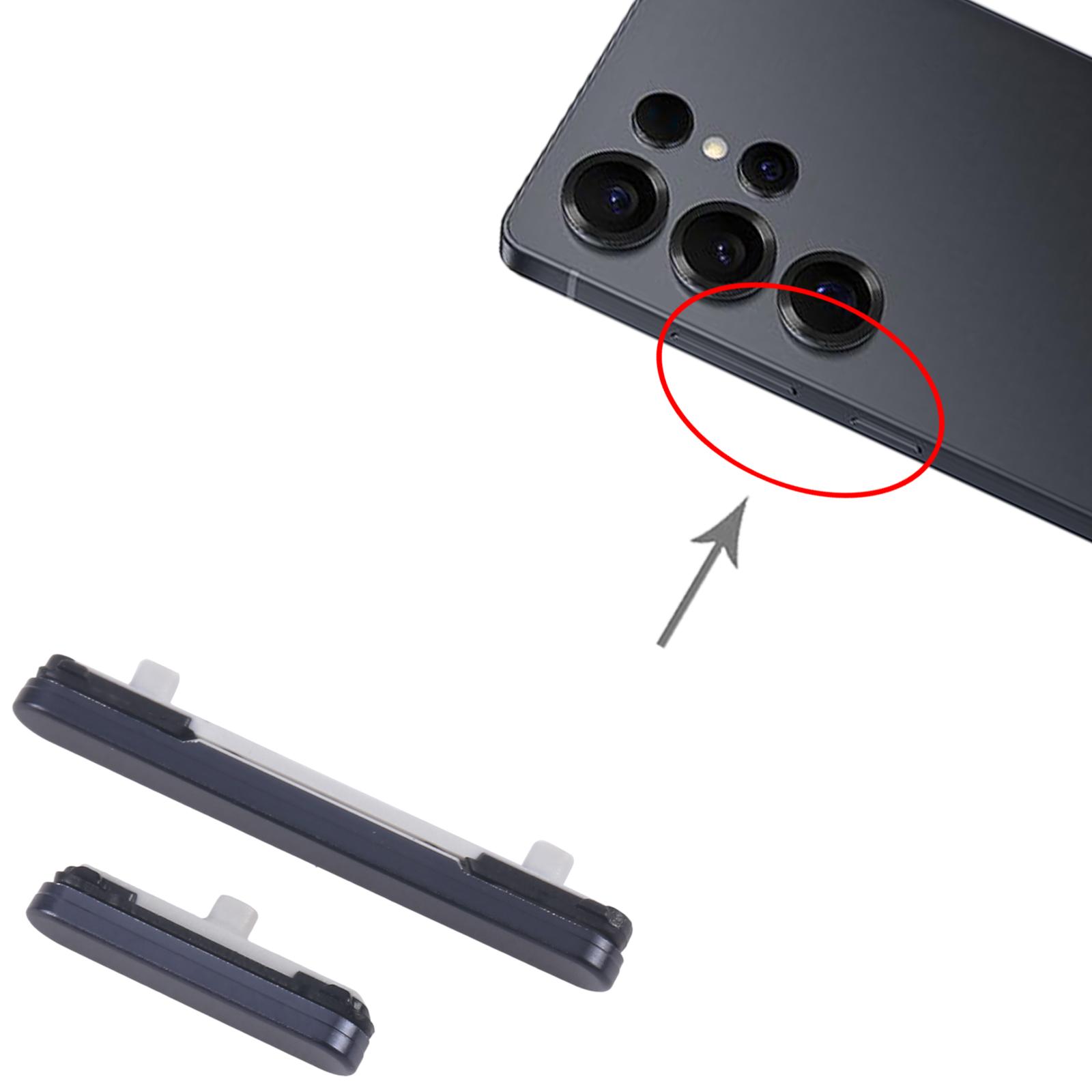 Samsung Galaxy S25 Ultra SM-S938B Black Power Button Replacement - Image 3