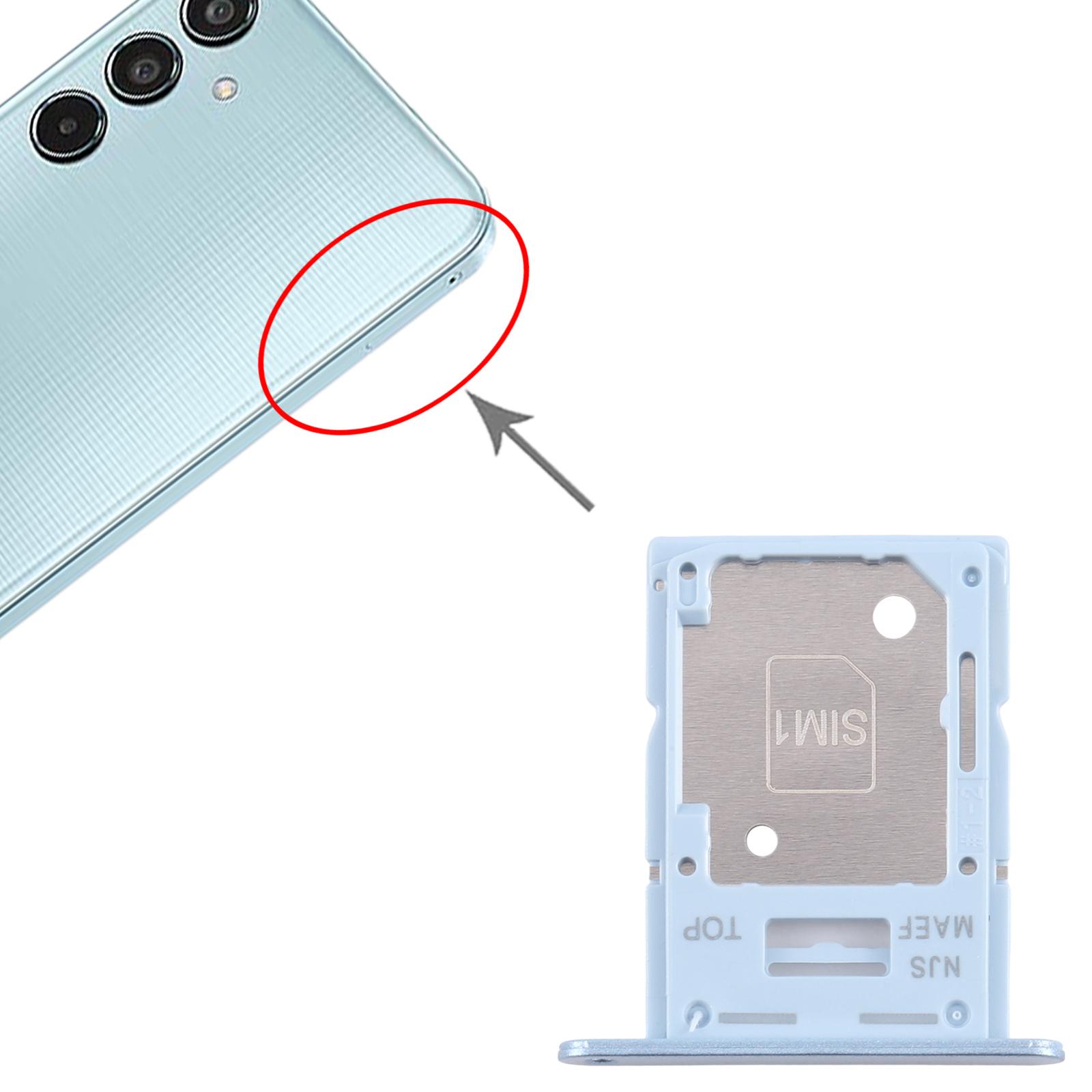 Samsung Galaxy M35 5G Blue SIM Card Tray Replacement - Image 3