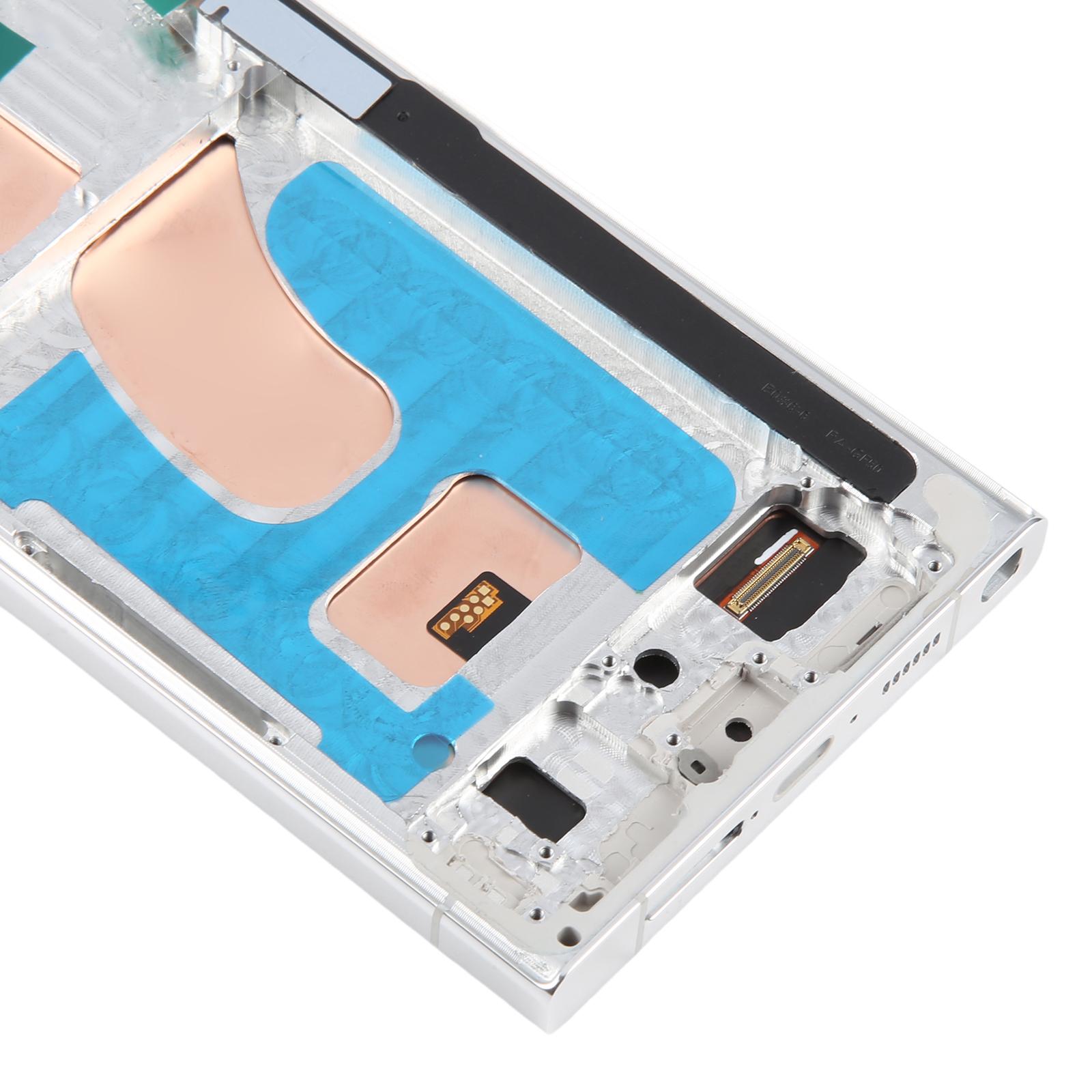 Samsung Galaxy S23 Ultra Silver Screen Replacement - Image 3
