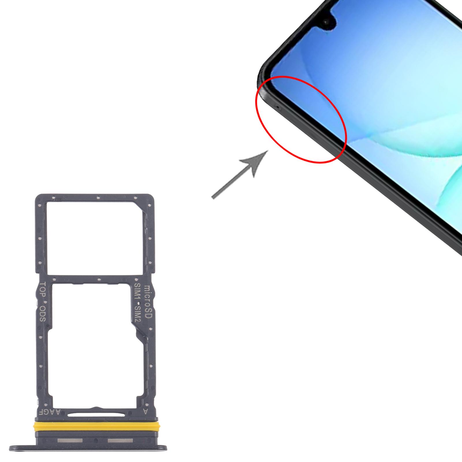 Samsung Galaxy A17 5G SM-A176B Black SIM Card Tray Replacement - Image 3