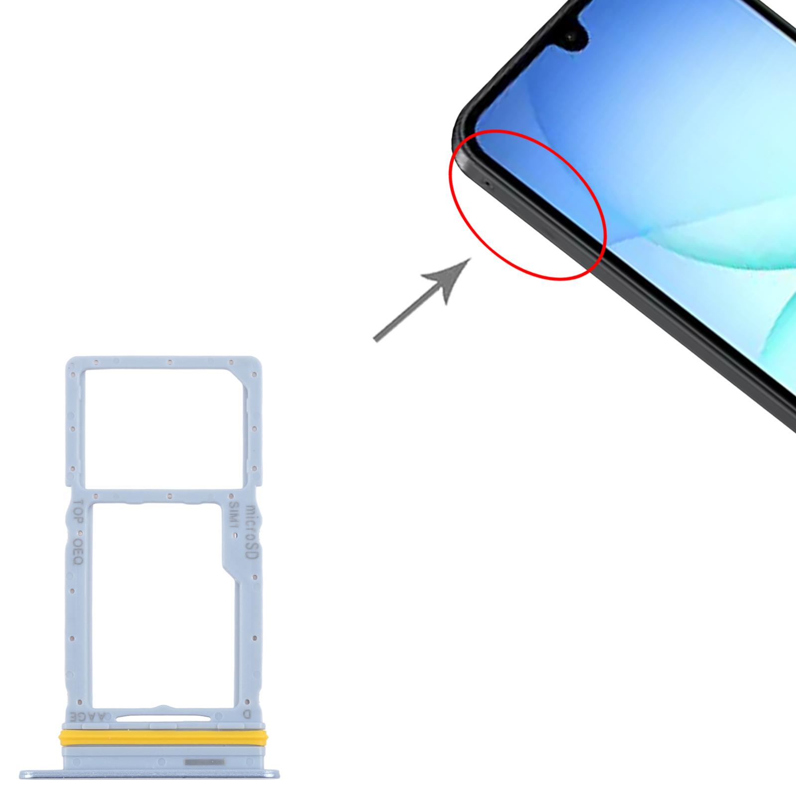 Samsung Galaxy A17 4G SM-A175U Blue SIM Card Tray Replacement - Image 3