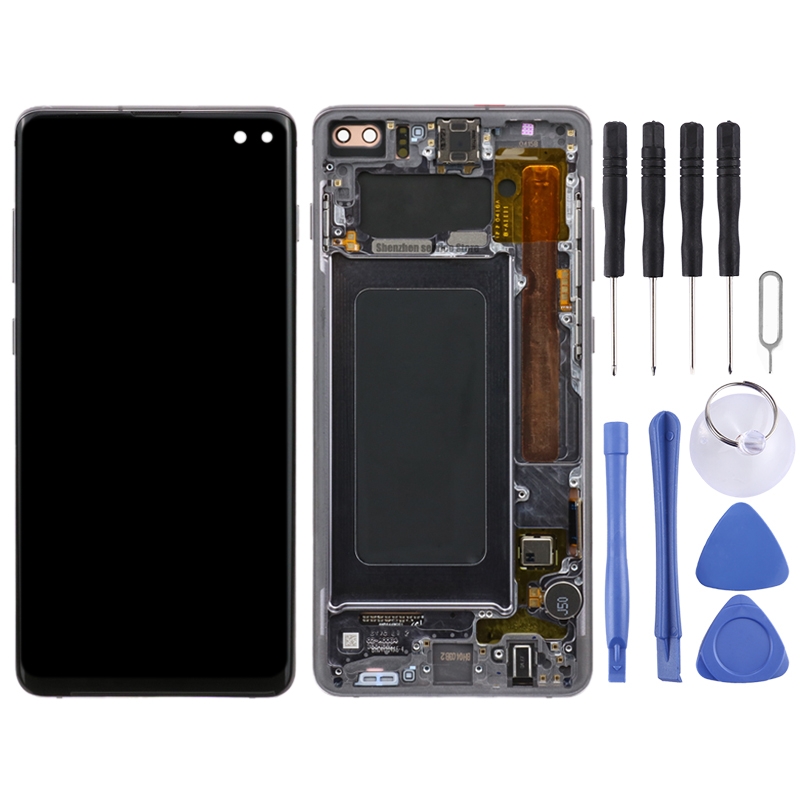 Samsung Galaxy S10+ screen replacement black