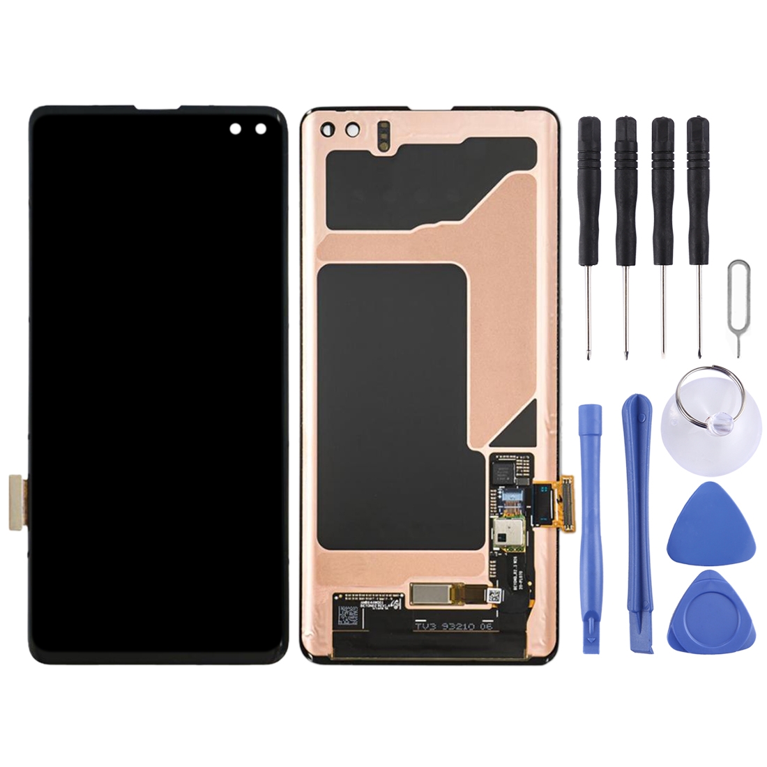 Samsung Galaxy S10+ Super AMOLED screen replacement black