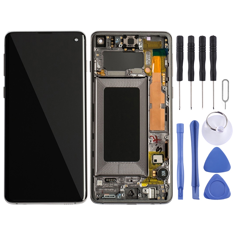 Samsung Galaxy S10 Super AMOLED screen replacement black