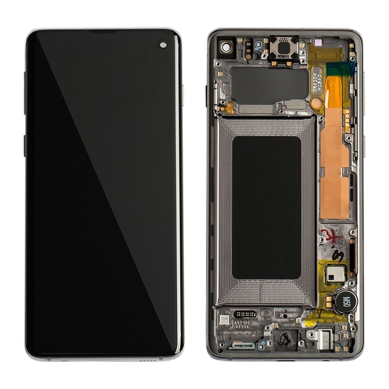 Samsung Galaxy S10 Black Super AMOLED Screen Replacement - Image 2