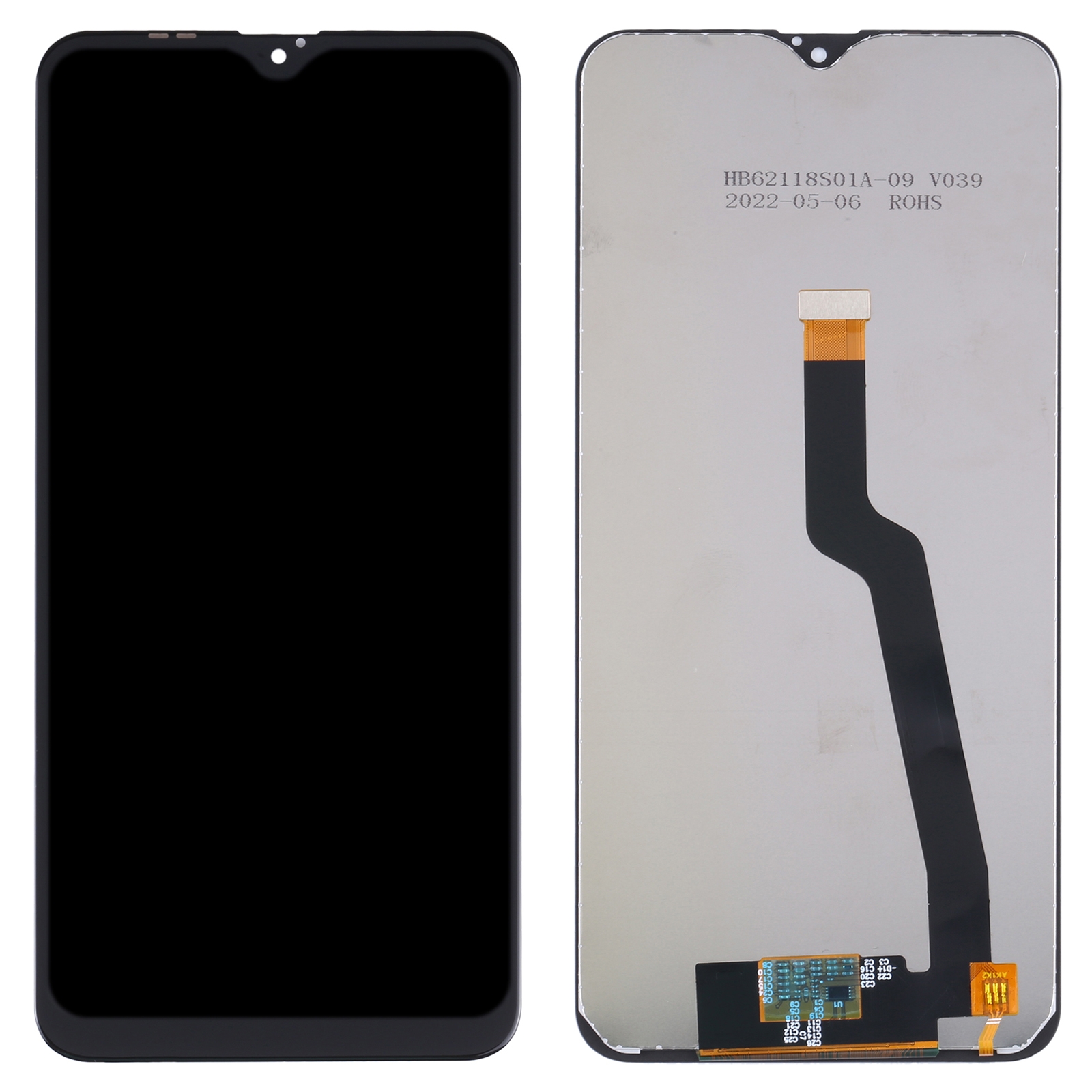 Samsung Galaxy A10 black LCD screen replacement
