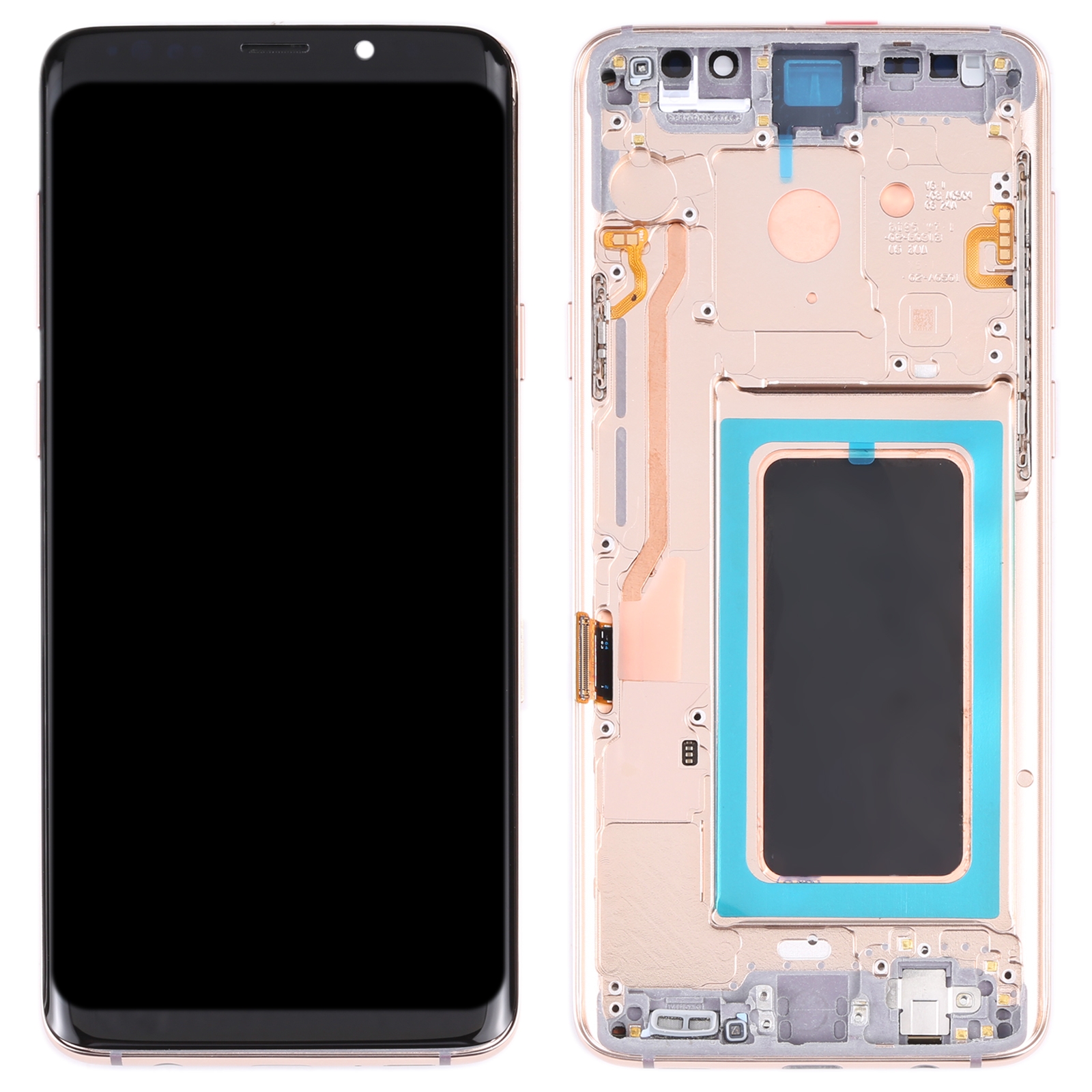 Samsung Galaxy S9+ gold screen replacement