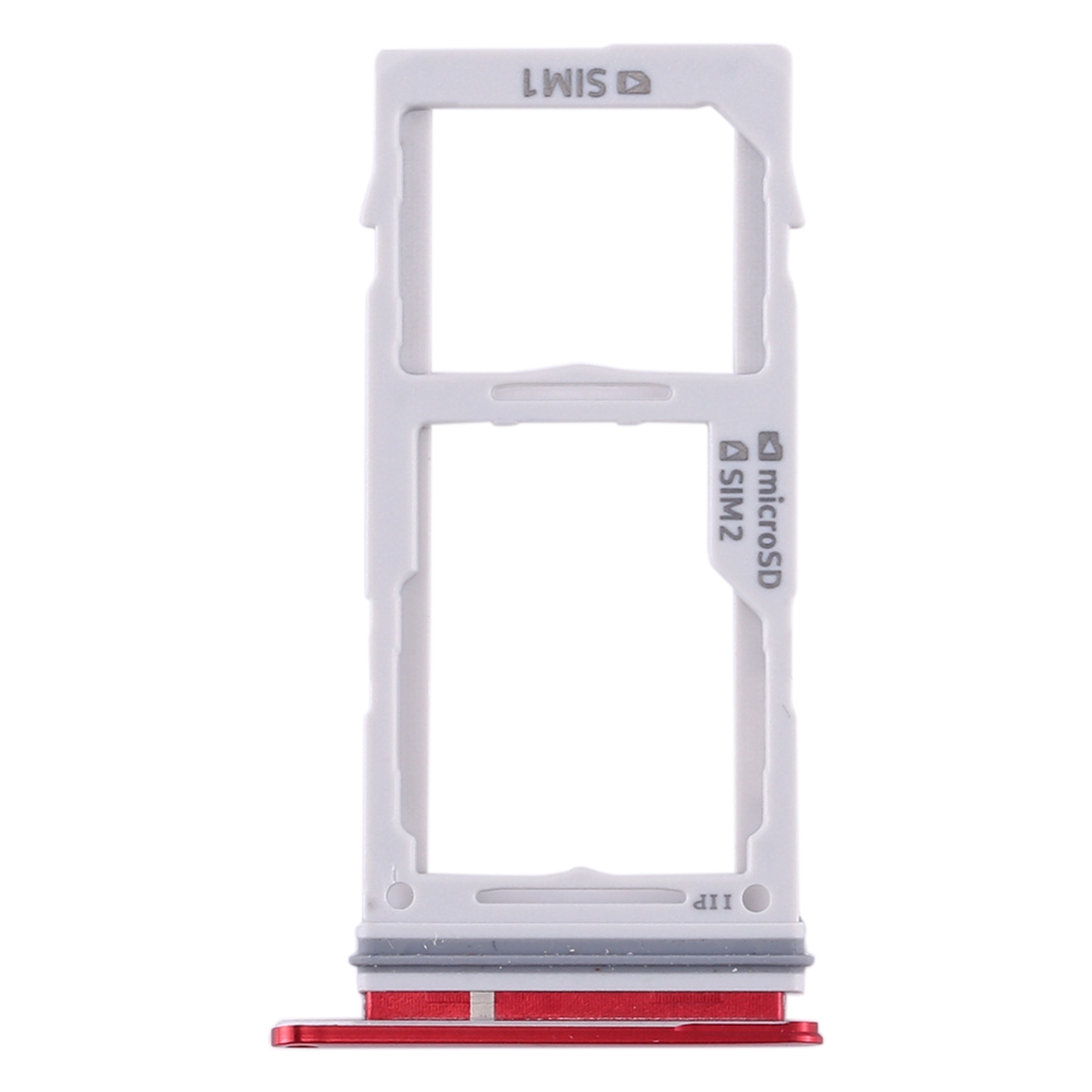 Samsung Galaxy S10 SIM card tray red